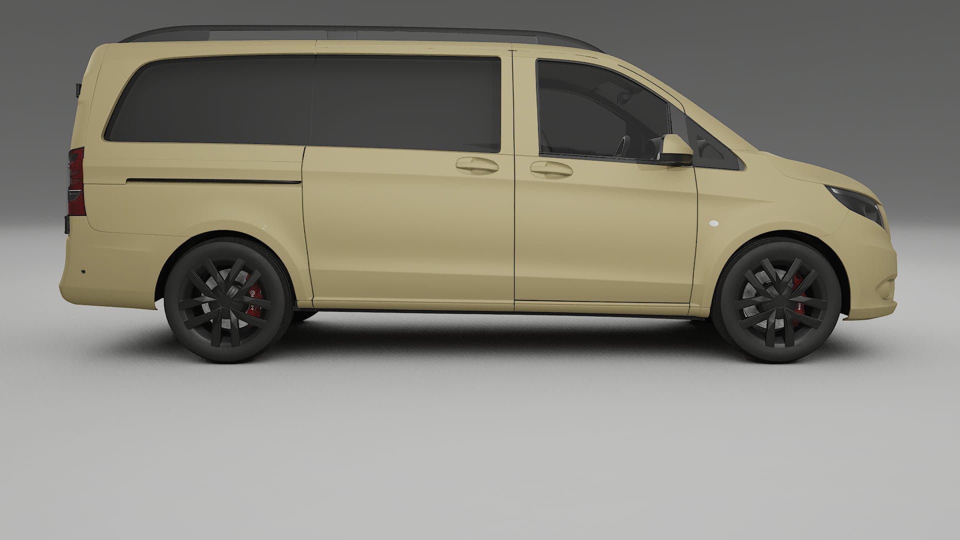 Mercedes Vito-Short W447 prefacelift pre-LCI TPU Paint Protection Film | SAND Color Change PPF Full Pre-Cut Kit