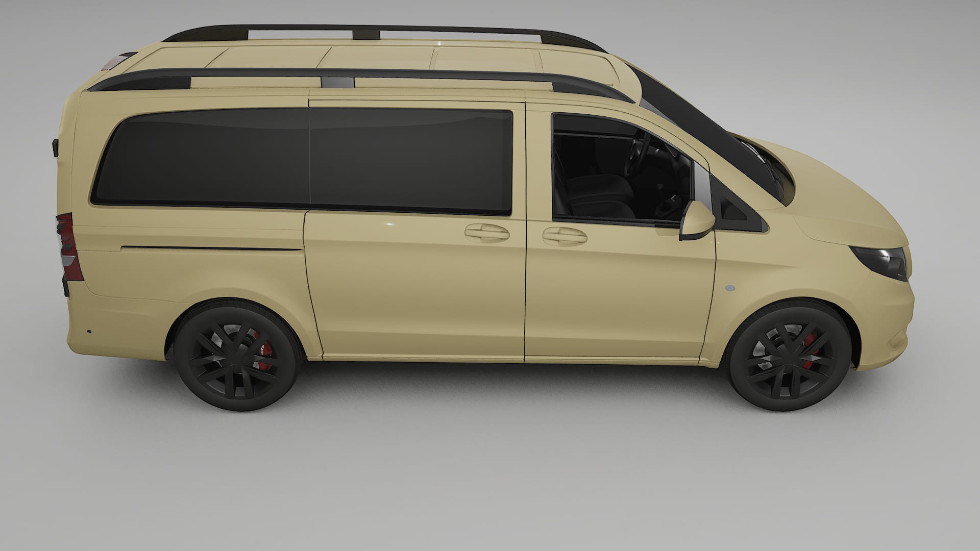 Mercedes Vito-Short W447 prefacelift pre-LCI TPU Paint Protection Film | SAND Color Change PPF Full Pre-Cut Kit