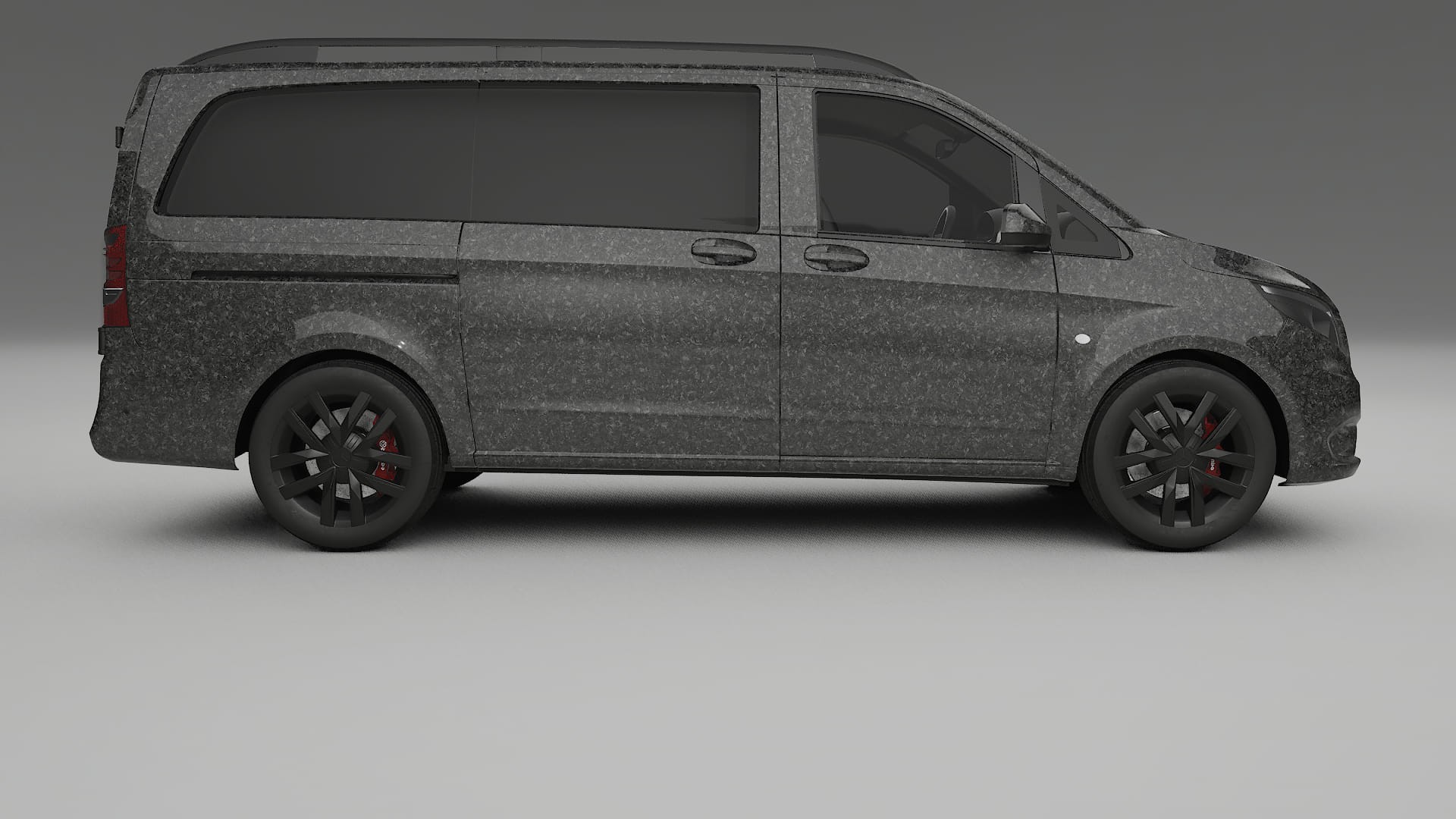 Mercedes Vito-Short W447 prefacelift pre-LCI TPU Paint Protection Film | FORGED S Color Change PPF Full Pre-Cut Kit