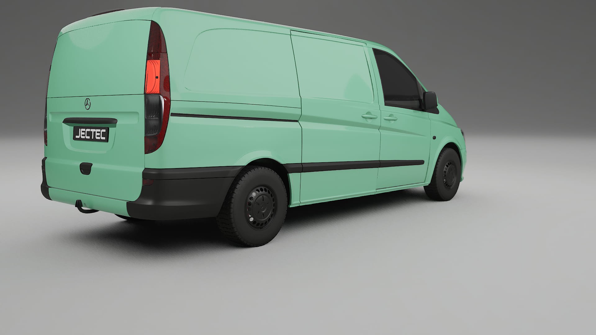 Mercedes Vito Short W639 facelift LCI TPU Paint Protection Film | DUSTY Color Change PPF Full Pre-Cut Kit