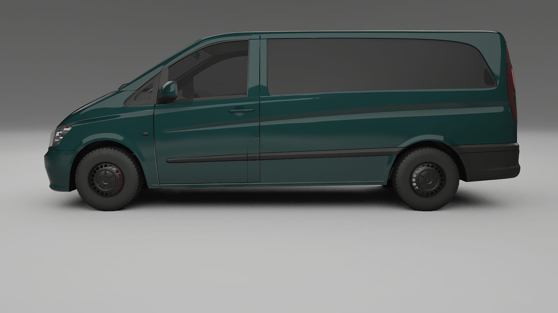 Mercedes Vito Short W639 facelift LCI TPU Paint Protection Film | INFERNO Color Change PPF Full Pre-Cut Kit