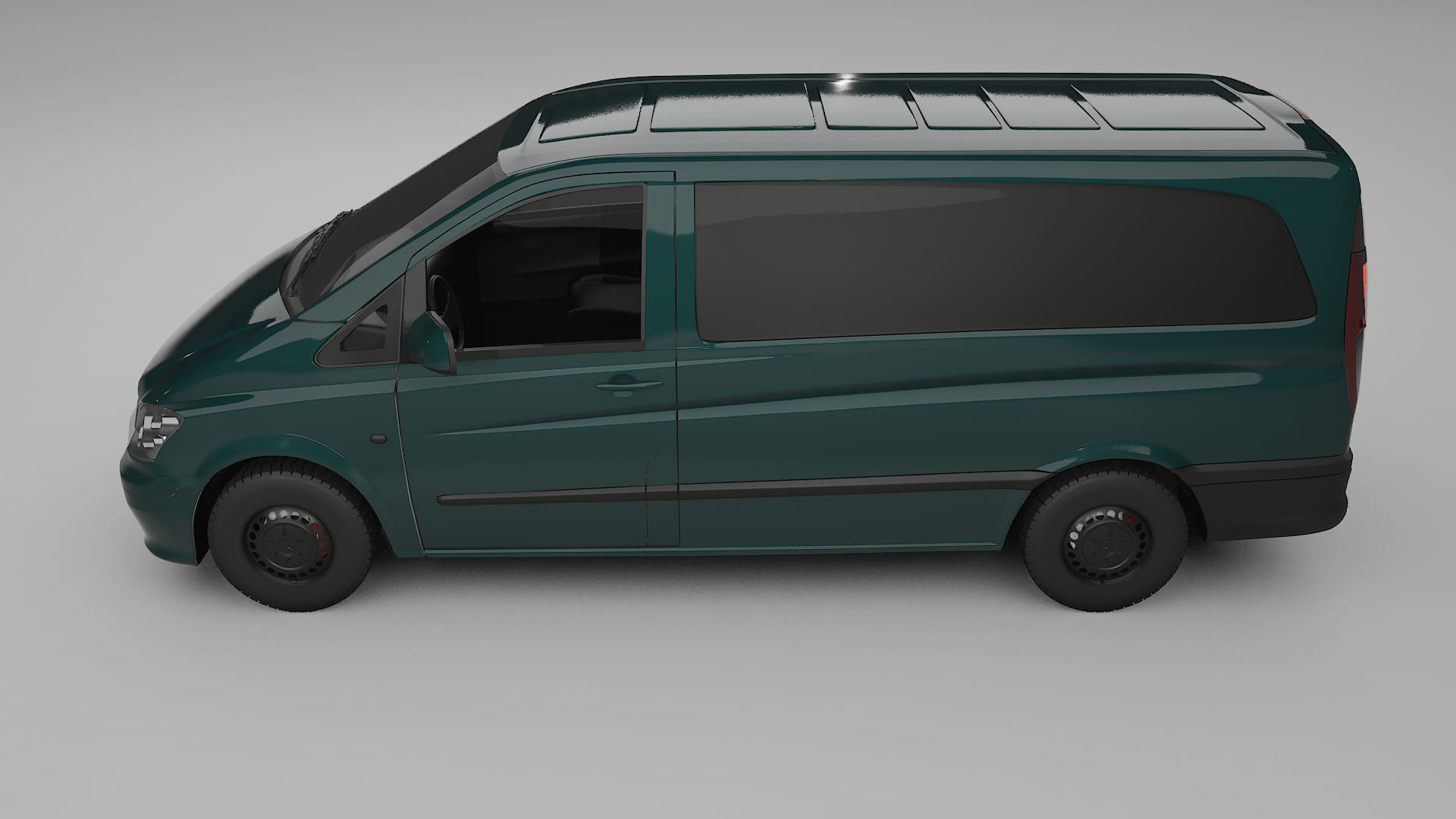 Mercedes Vito Short W639 facelift LCI TPU Paint Protection Film | INFERNO Color Change PPF Full Pre-Cut Kit