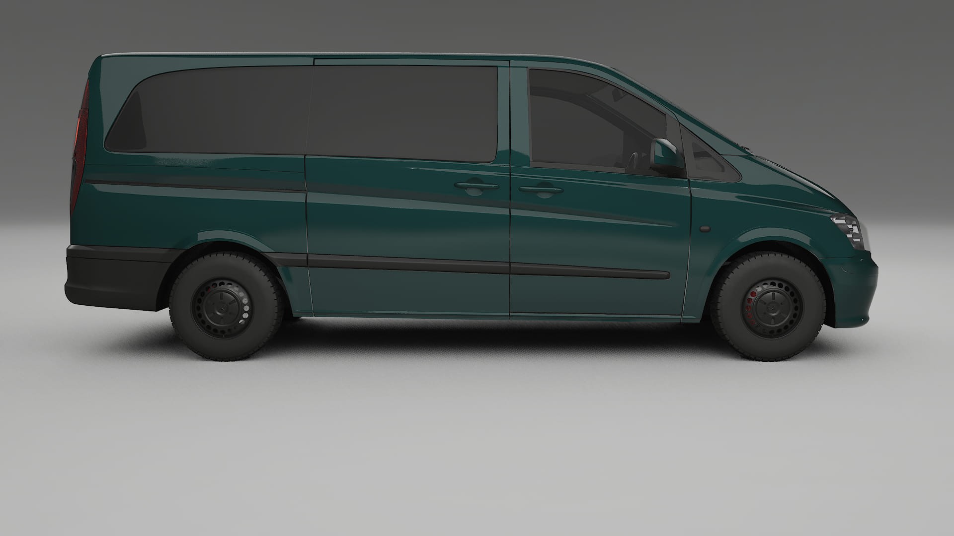 Mercedes Vito Short W639 facelift LCI TPU Paint Protection Film | INFERNO Color Change PPF Full Pre-Cut Kit