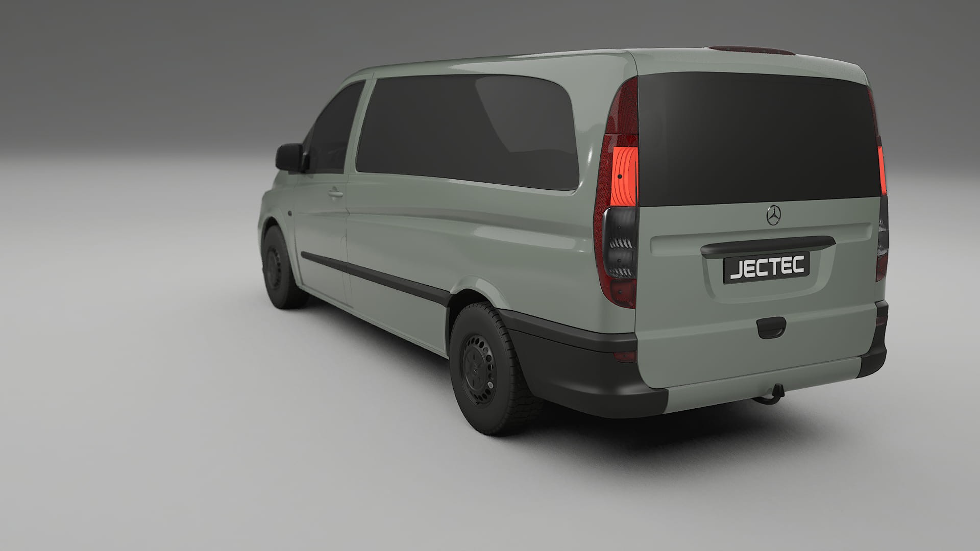 Mercedes Vito Short W639 facelift LCI TPU Paint Protection Film | SLATE Color Change PPF Full Pre-Cut Kit