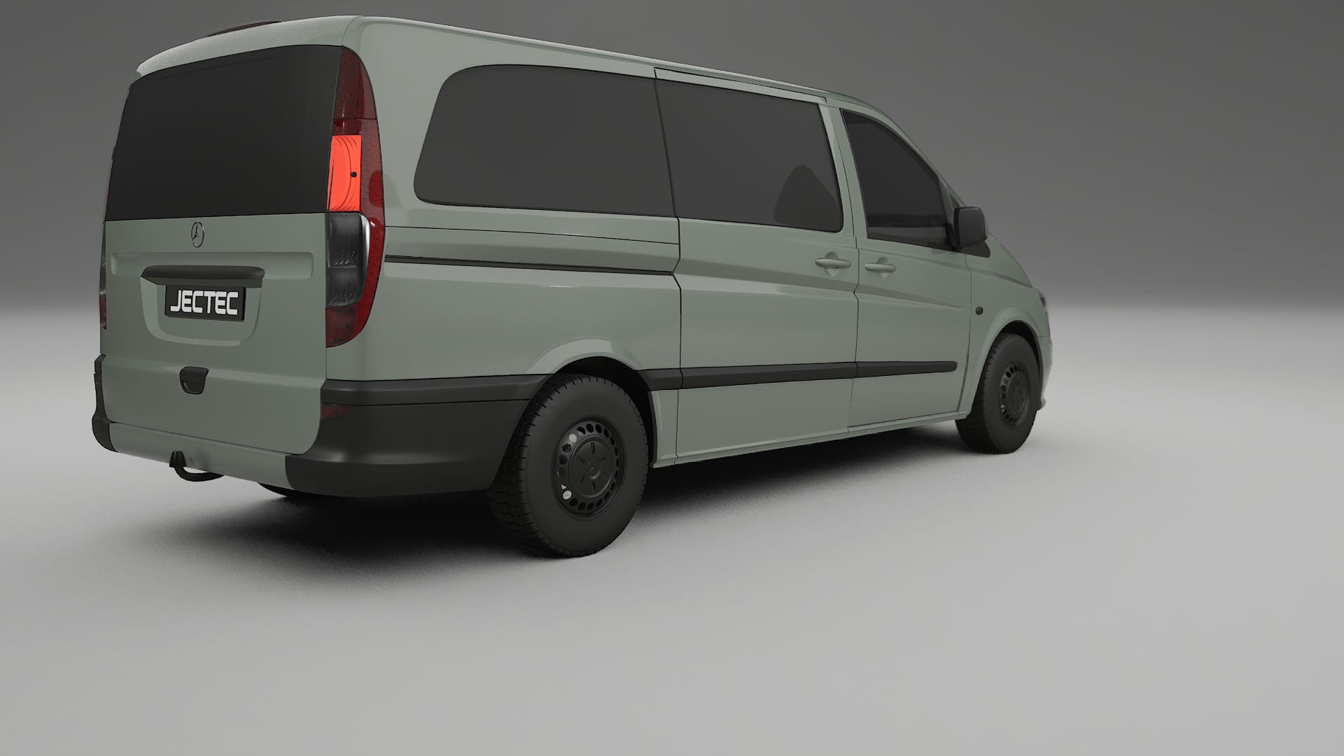 Mercedes Vito Short W639 facelift LCI TPU Paint Protection Film | SLATE Color Change PPF Full Pre-Cut Kit