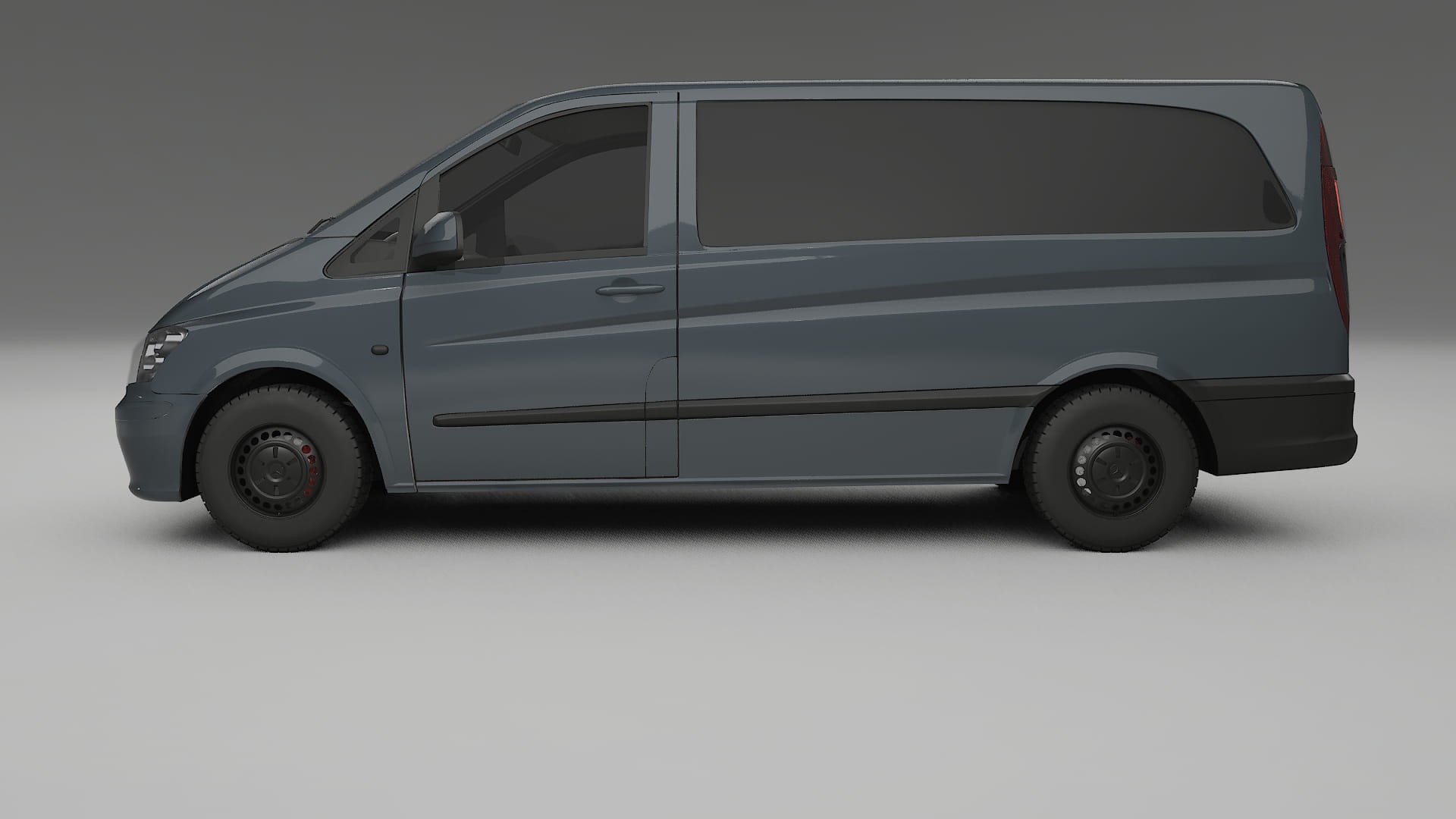Mercedes Vito Short W639 facelift LCI TPU Paint Protection Film | GRANITE Color Change PPF Full Pre-Cut Kit