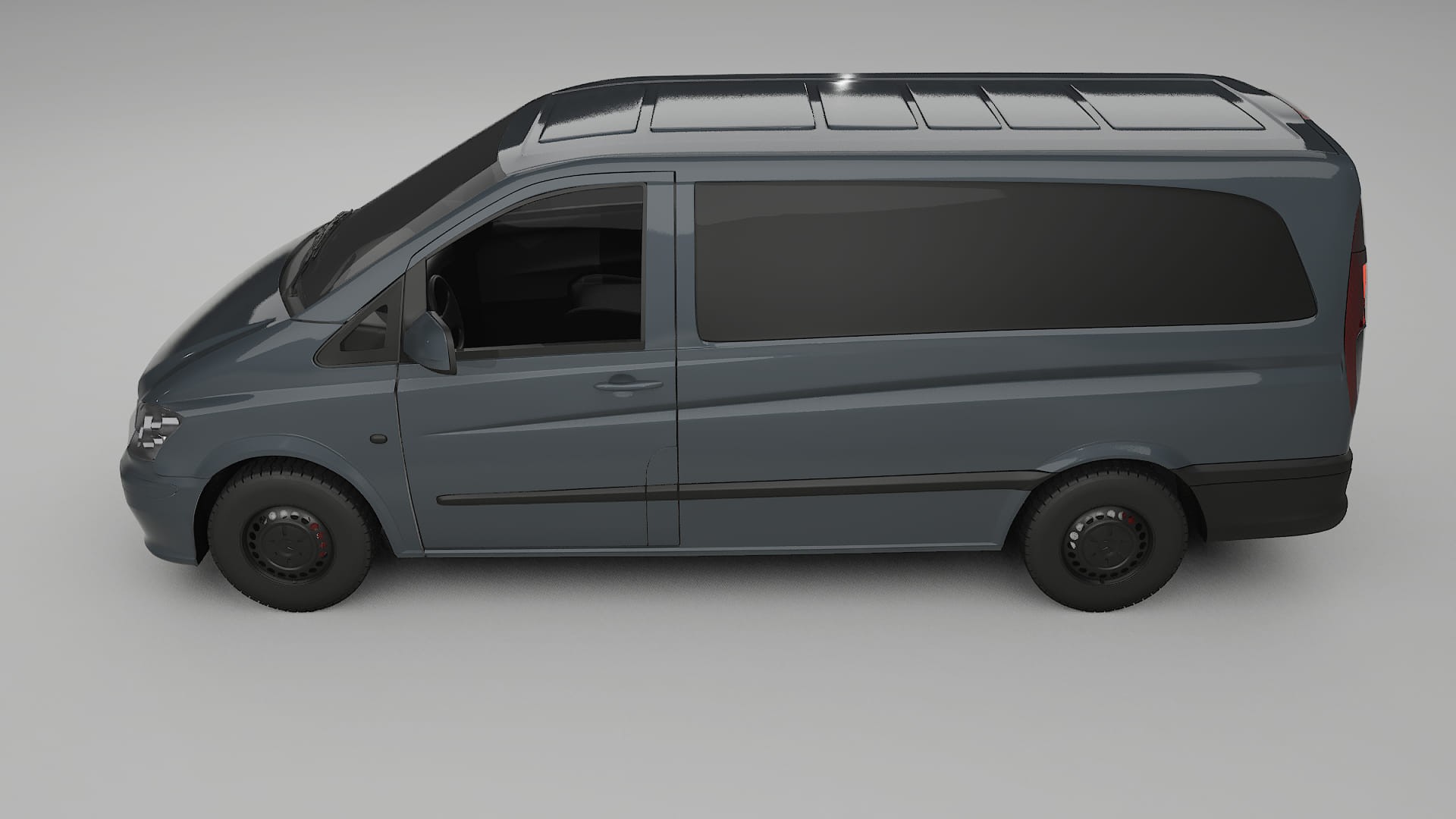 Mercedes Vito Short W639 facelift LCI TPU Paint Protection Film | GRANITE Color Change PPF Full Pre-Cut Kit