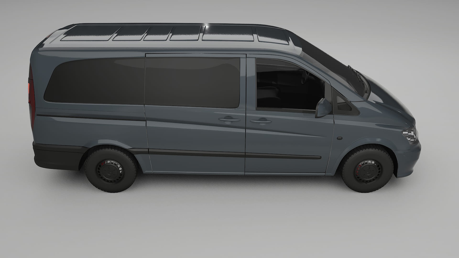 Mercedes Vito Short W639 facelift LCI TPU Paint Protection Film | GRANITE Color Change PPF Full Pre-Cut Kit