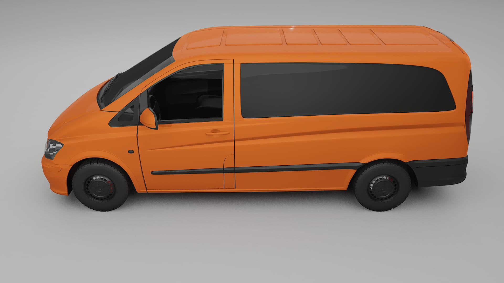 Mercedes Vito Short W639 facelift LCI TPU Paint Protection Film | ROCKET Color Change PPF Full Pre-Cut Kit