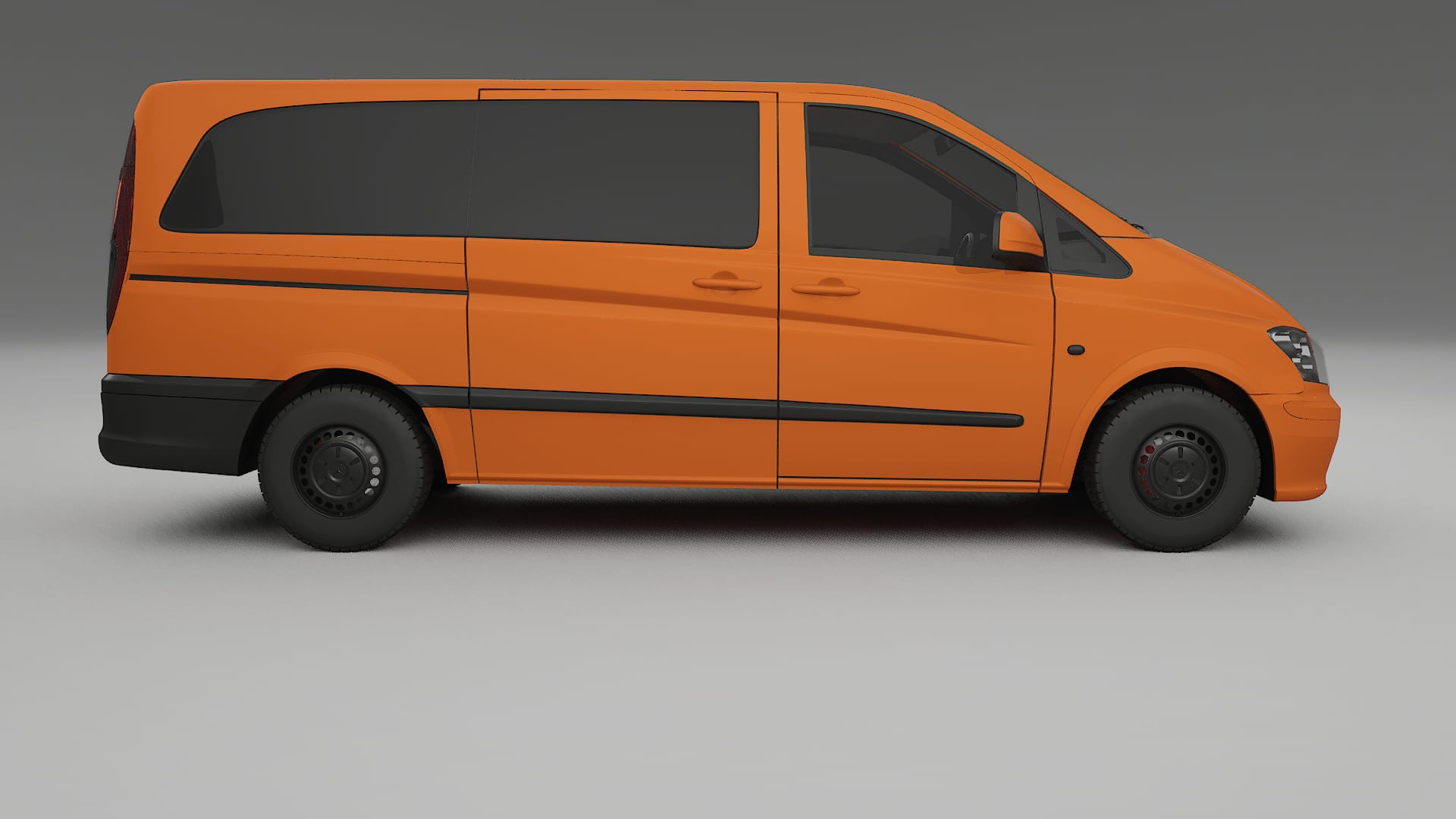 Mercedes Vito Short W639 facelift LCI TPU Paint Protection Film | ROCKET Color Change PPF Full Pre-Cut Kit