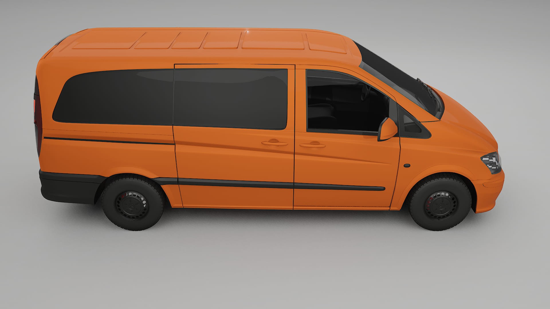 Mercedes Vito Short W639 facelift LCI TPU Paint Protection Film | ROCKET Color Change PPF Full Pre-Cut Kit