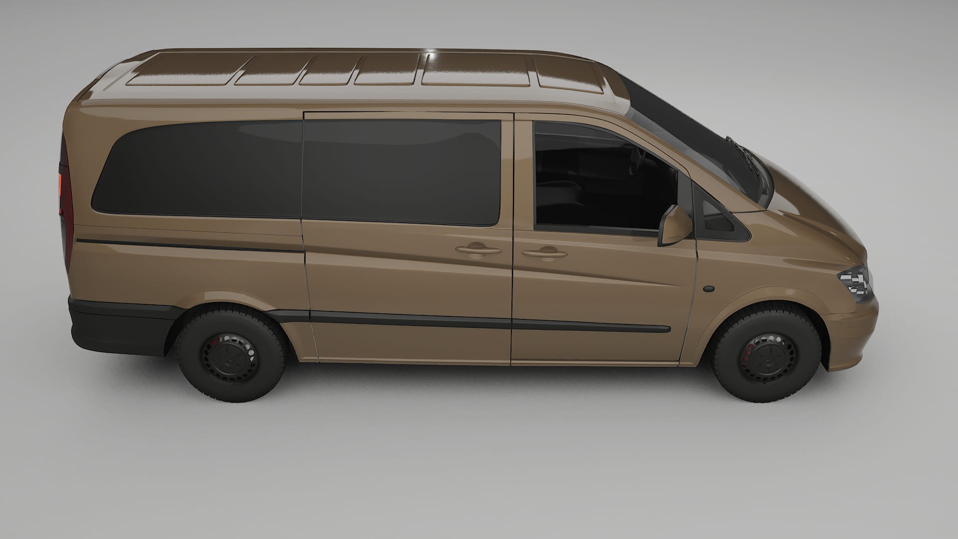 Mercedes Vito Short W639 facelift LCI TPU Paint Protection Film | SAHARA Color Change PPF Full Pre-Cut Kit