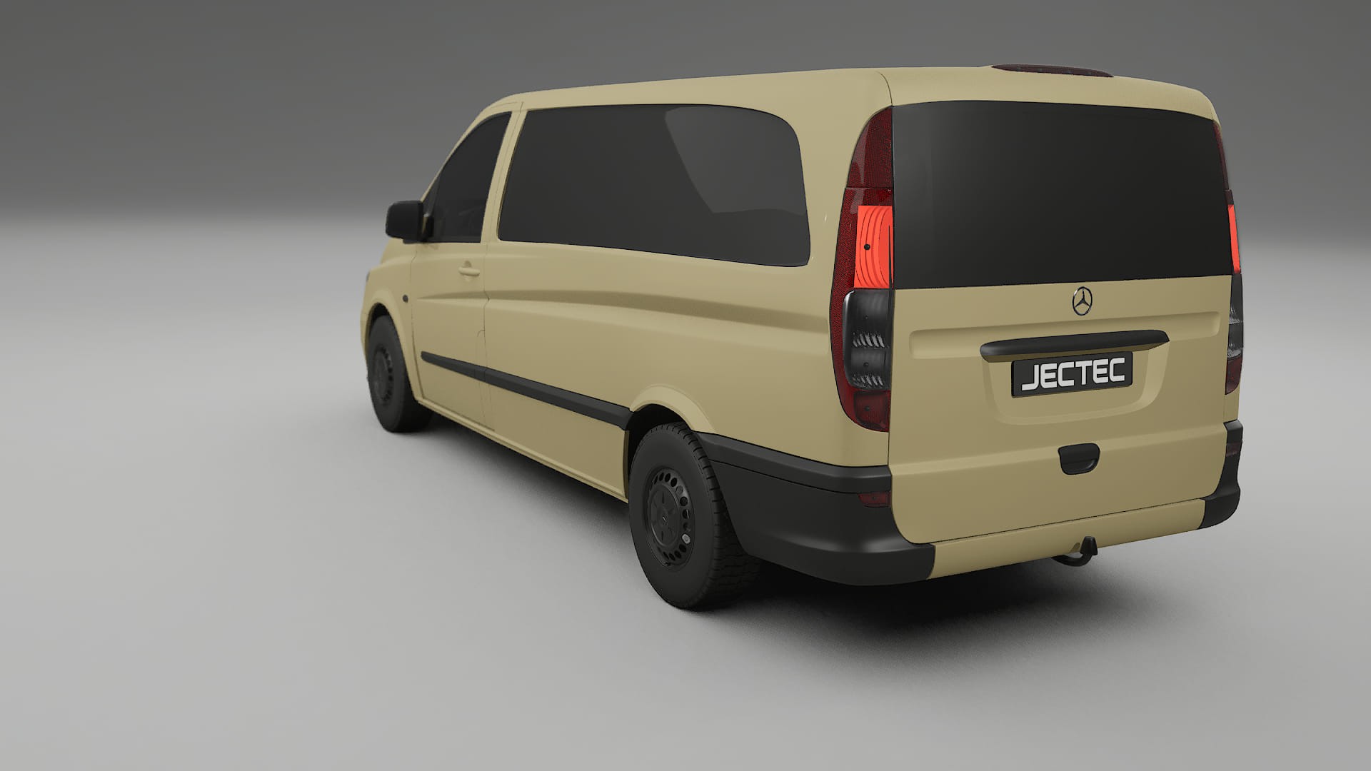 Mercedes Vito Short W639 facelift LCI TPU Paint Protection Film | SAND Color Change PPF Full Pre-Cut Kit