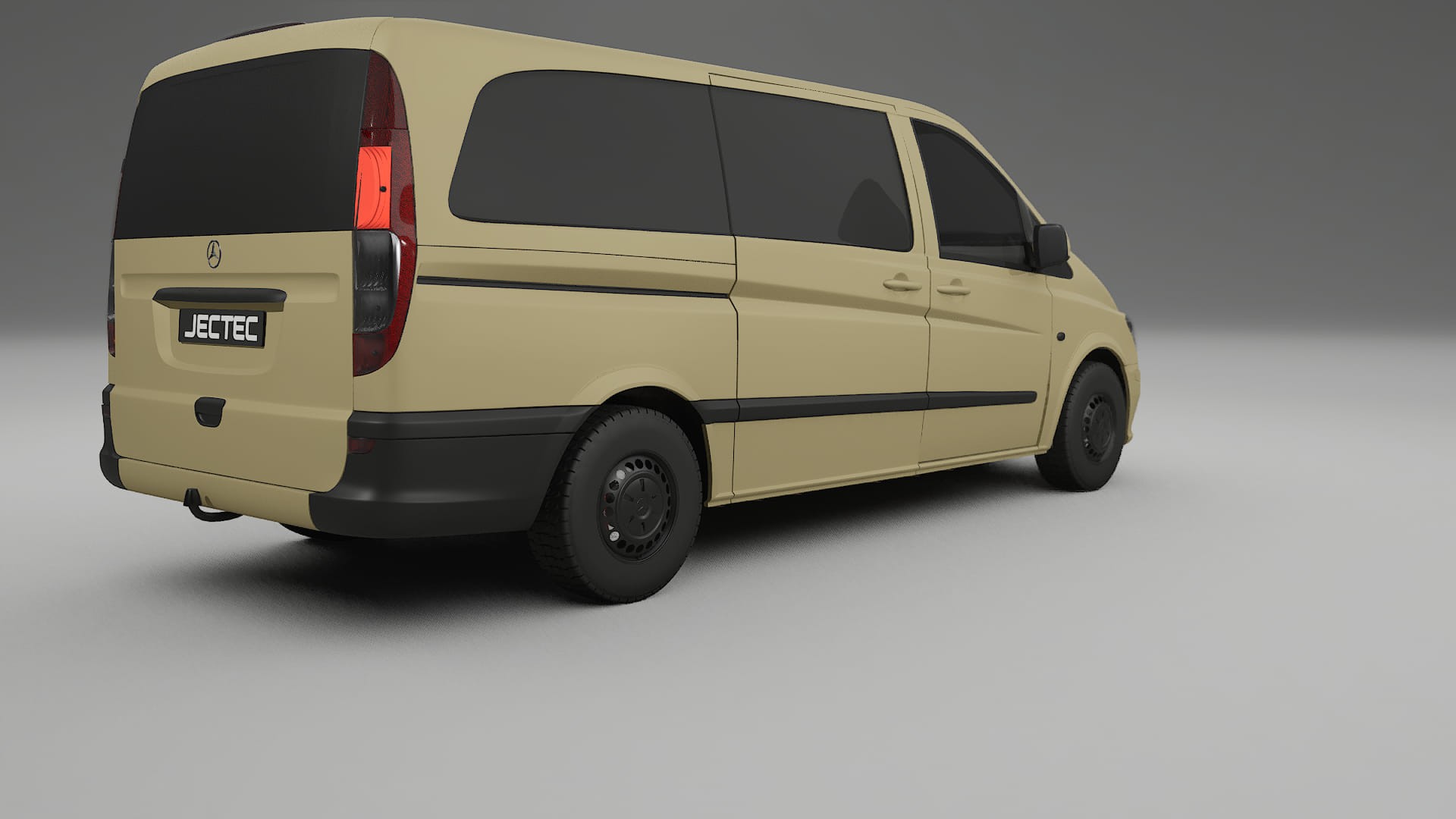 Mercedes Vito Short W639 facelift LCI TPU Paint Protection Film | SAND Color Change PPF Full Pre-Cut Kit