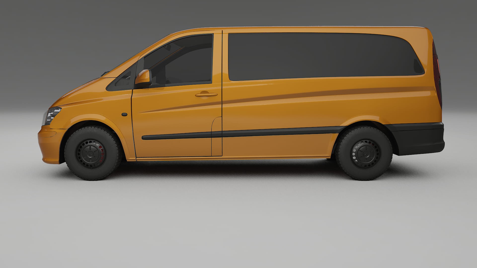 Mercedes Vito Short W639 facelift LCI TPU Paint Protection Film | DAISY Color Change PPF Full Pre-Cut Kit