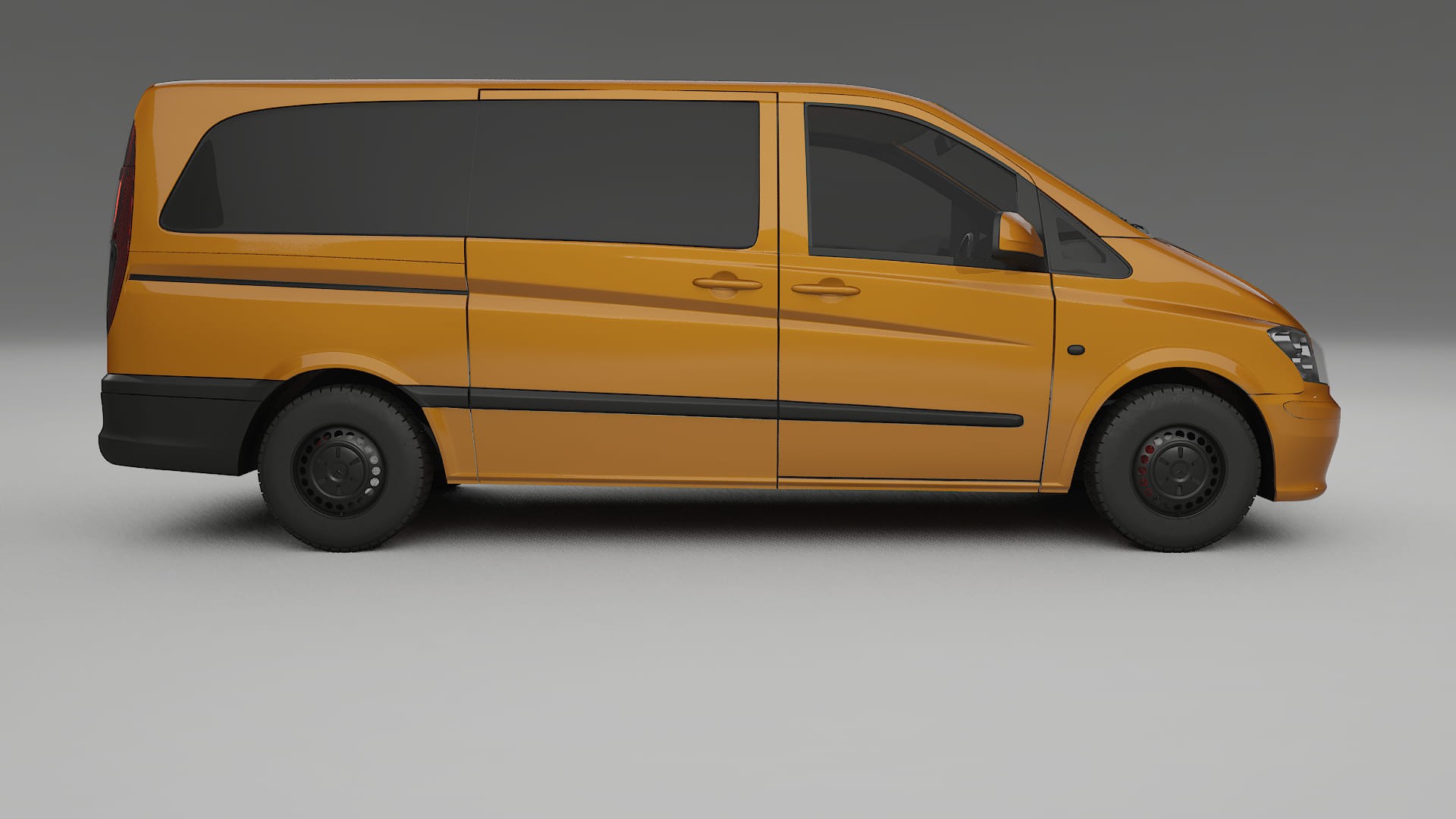 Mercedes Vito Short W639 facelift LCI TPU Paint Protection Film | DAISY Color Change PPF Full Pre-Cut Kit