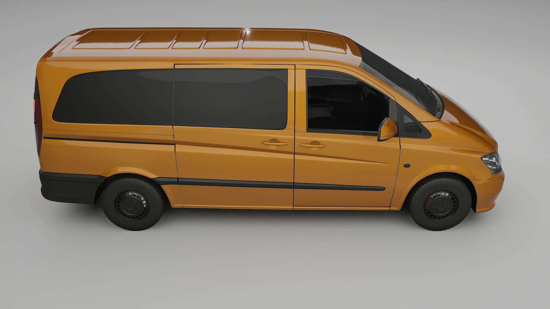 Mercedes Vito Short W639 facelift LCI TPU Paint Protection Film | DAISY Color Change PPF Full Pre-Cut Kit