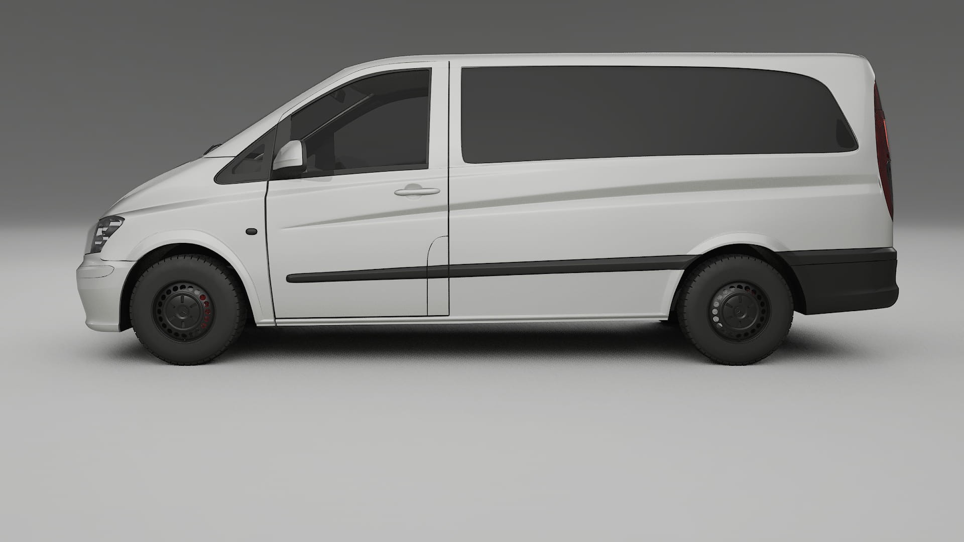 Mercedes Vito Short W639 facelift LCI TPU Paint Protection Film | PEARL Color Change PPF Full Pre-Cut Kit