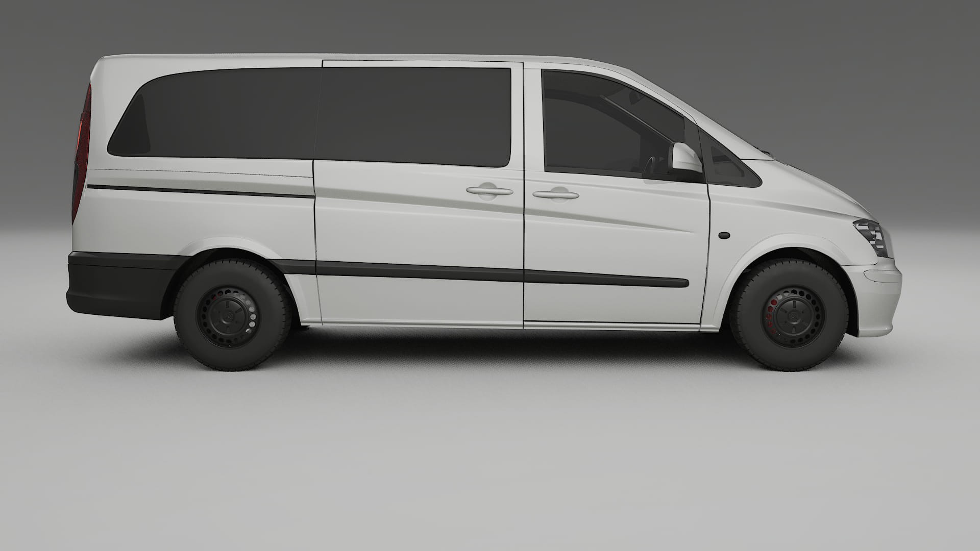 Mercedes Vito Short W639 facelift LCI TPU Paint Protection Film | PEARL Color Change PPF Full Pre-Cut Kit