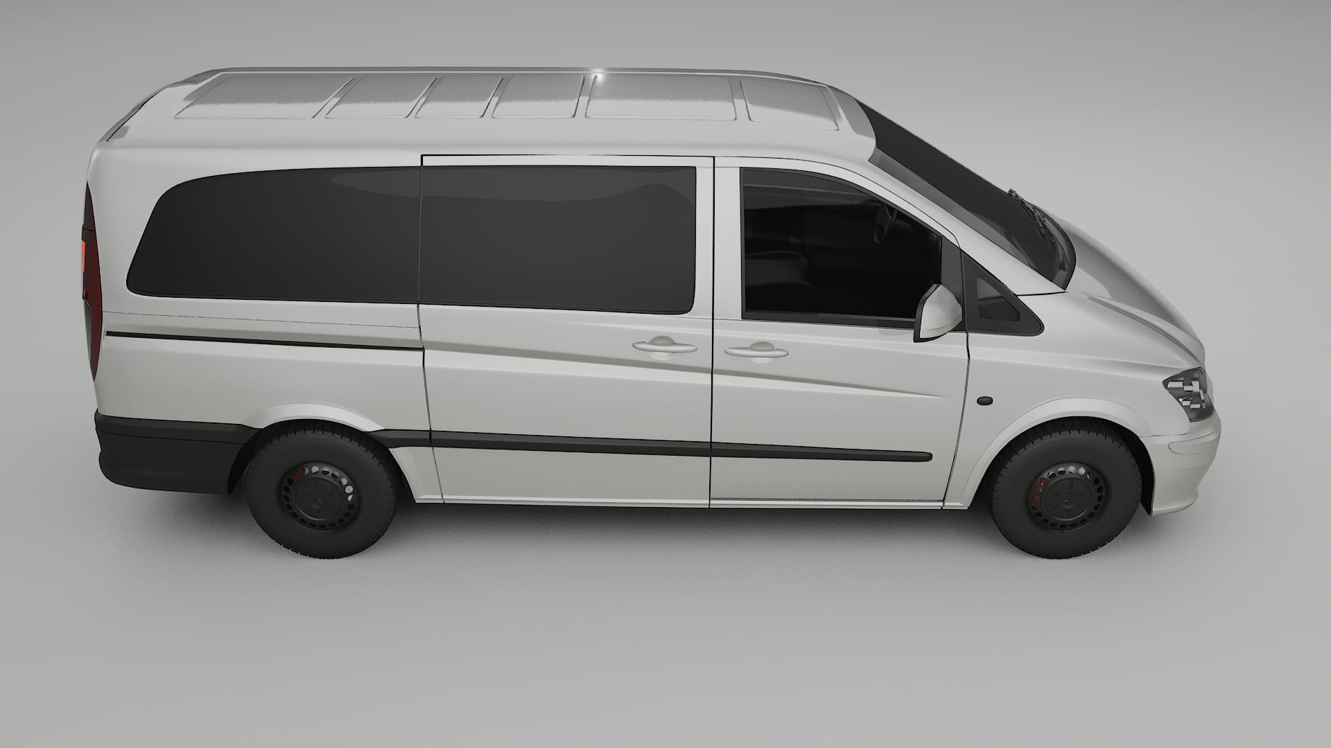 Mercedes Vito Short W639 facelift LCI TPU Paint Protection Film | PEARL Color Change PPF Full Pre-Cut Kit