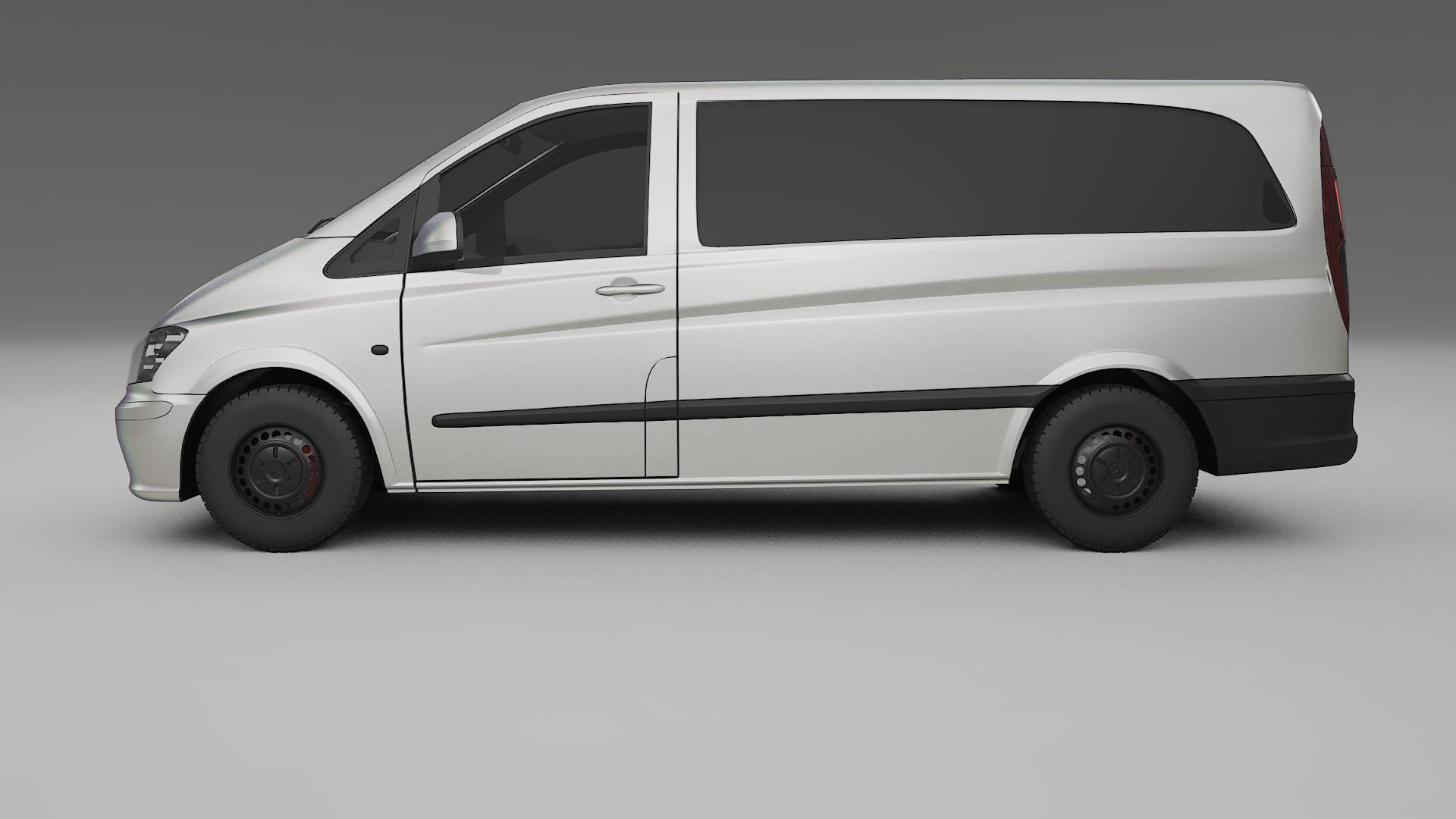 Mercedes Vito Short W639 facelift LCI TPU Paint Protection Film | NEBULA Color Change PPF Full Pre-Cut Kit
