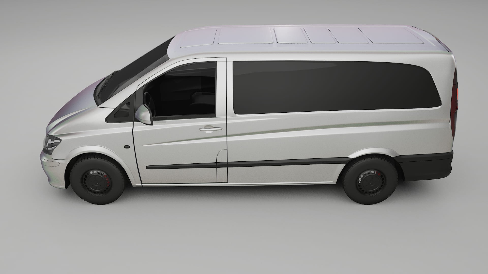 Mercedes Vito Short W639 facelift LCI TPU Paint Protection Film | NEBULA Color Change PPF Full Pre-Cut Kit