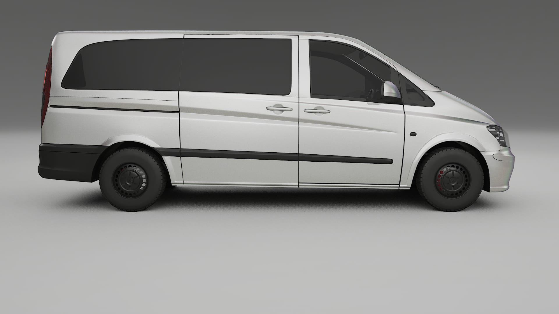 Mercedes Vito Short W639 facelift LCI TPU Paint Protection Film | NEBULA Color Change PPF Full Pre-Cut Kit