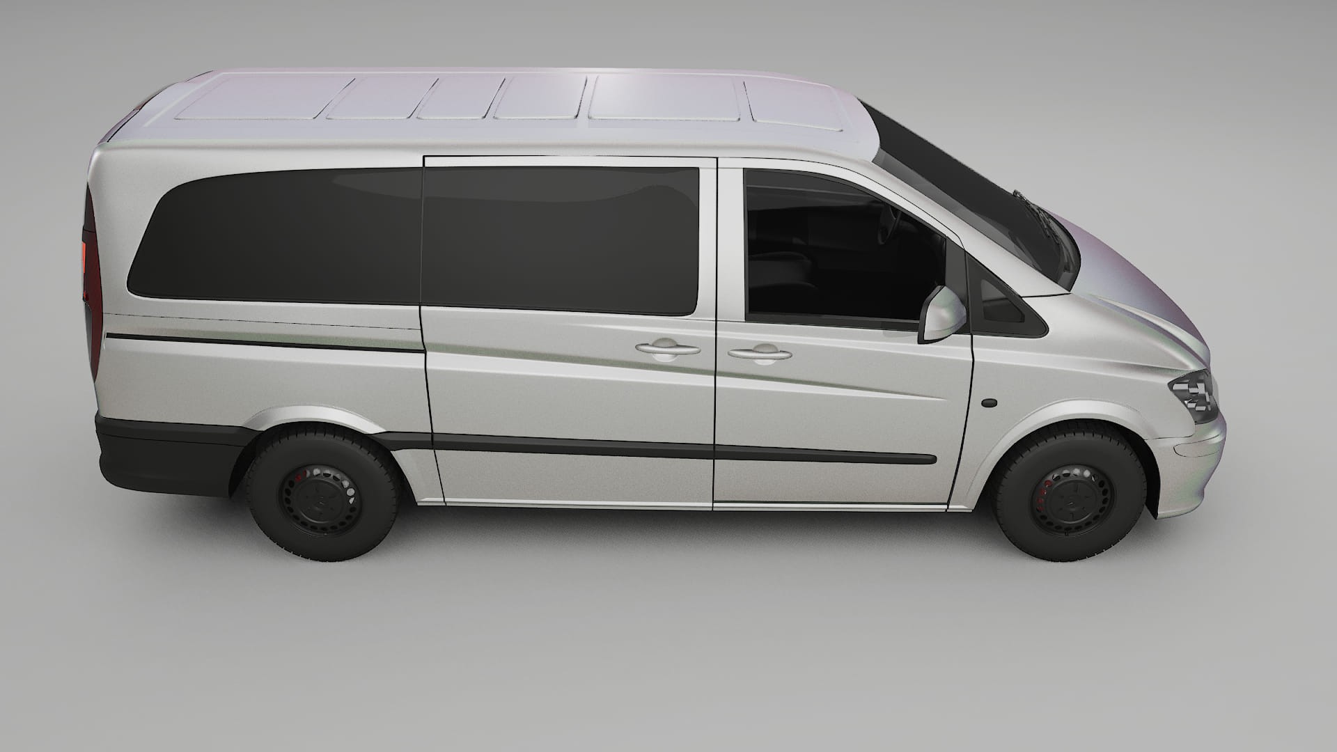 Mercedes Vito Short W639 facelift LCI TPU Paint Protection Film | NEBULA Color Change PPF Full Pre-Cut Kit