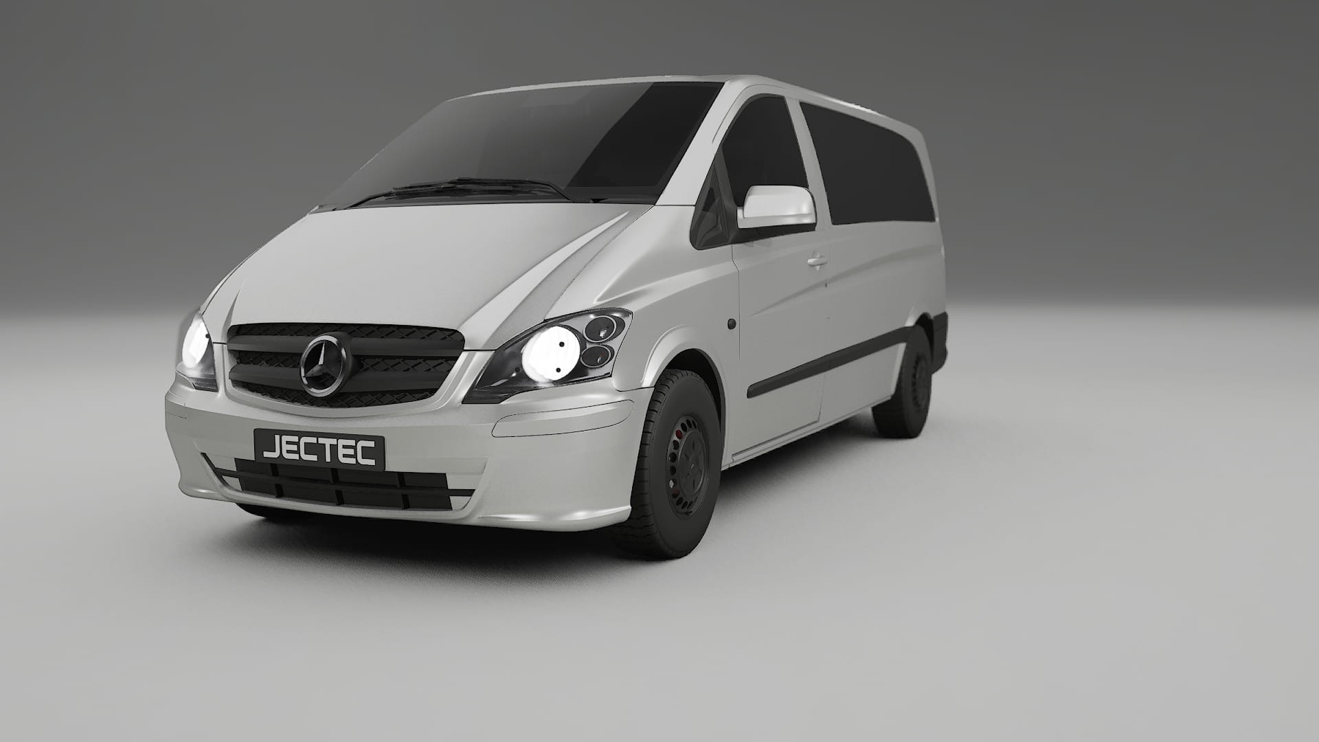 Mercedes Vito Short W639 facelift LCI TPU Paint Protection Film | OPAL Color Change PPF Full Pre-Cut Kit