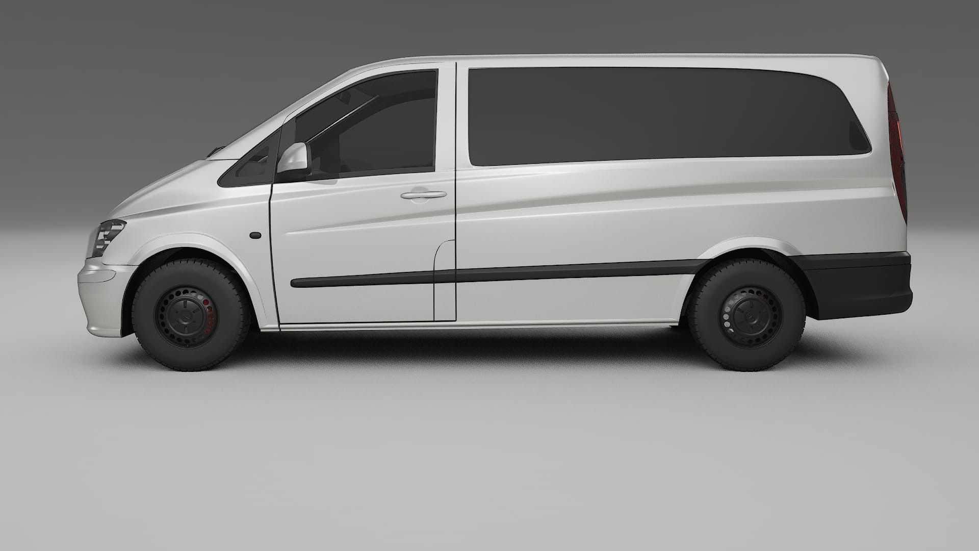 Mercedes Vito Short W639 facelift LCI TPU Paint Protection Film | OPAL Color Change PPF Full Pre-Cut Kit