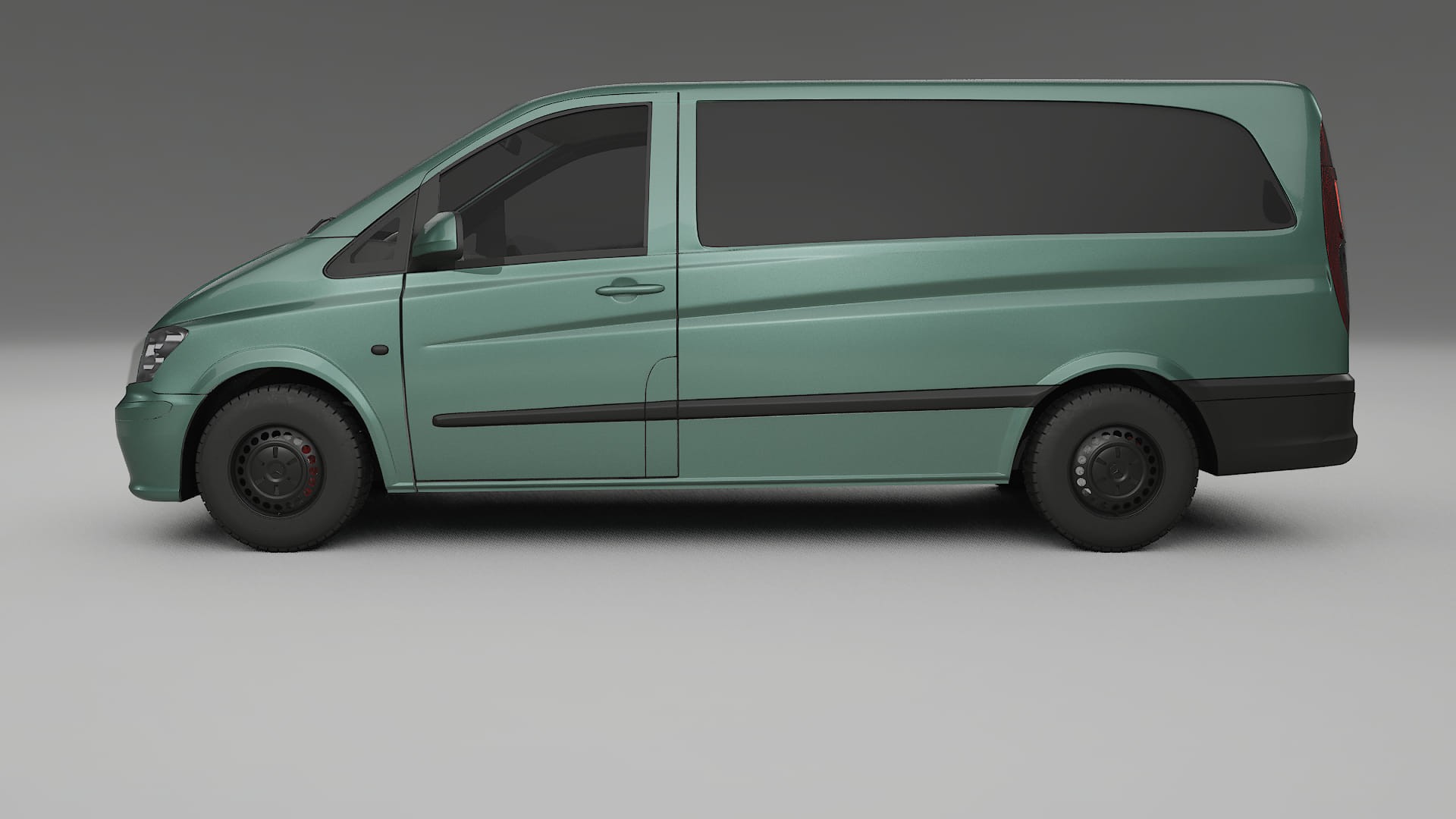 Mercedes Vito Short W639 facelift LCI TPU Paint Protection Film | EVERGREEN Color Change PPF Full Pre-Cut Kit