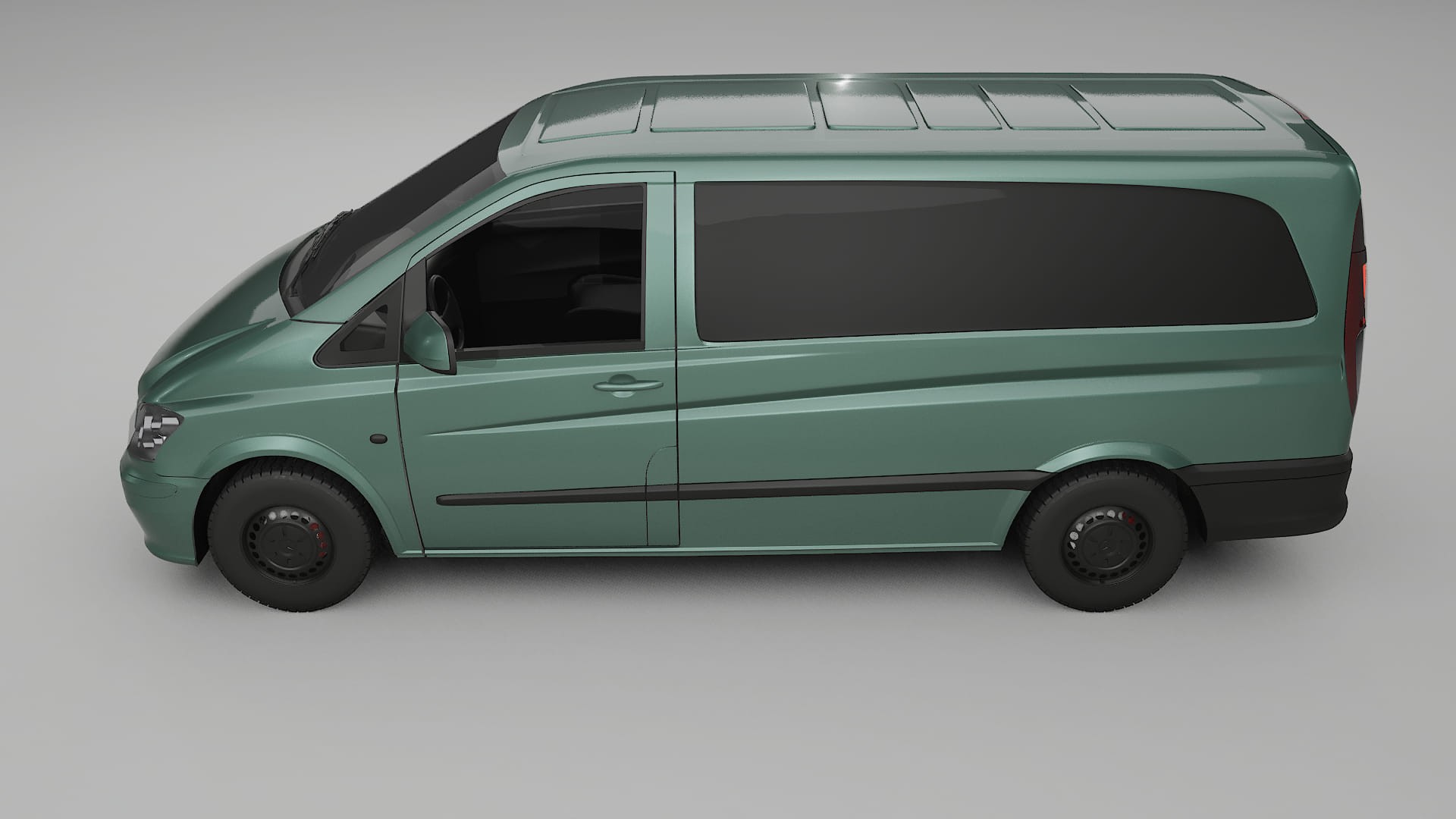 Mercedes Vito Short W639 facelift LCI TPU Paint Protection Film | EVERGREEN Color Change PPF Full Pre-Cut Kit