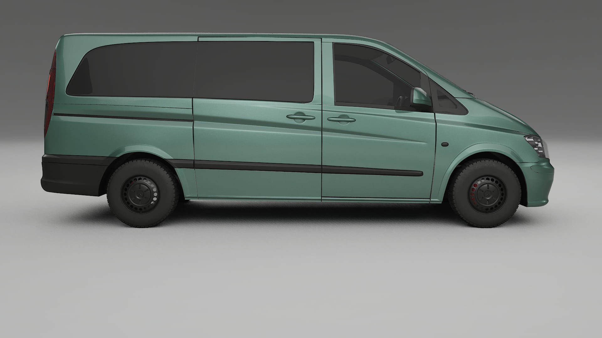 Mercedes Vito Short W639 facelift LCI TPU Paint Protection Film | EVERGREEN Color Change PPF Full Pre-Cut Kit