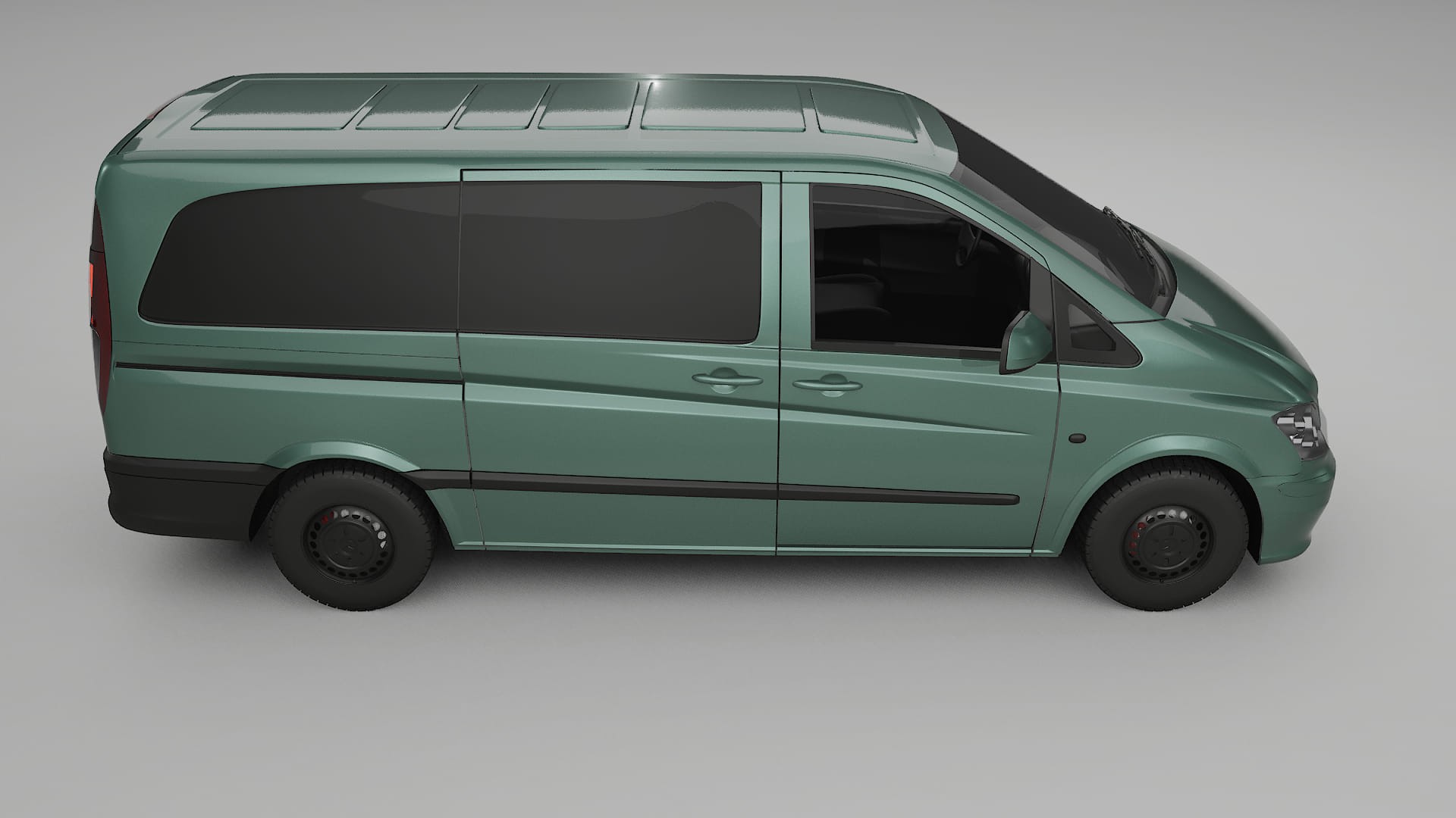 Mercedes Vito Short W639 facelift LCI TPU Paint Protection Film | EVERGREEN Color Change PPF Full Pre-Cut Kit
