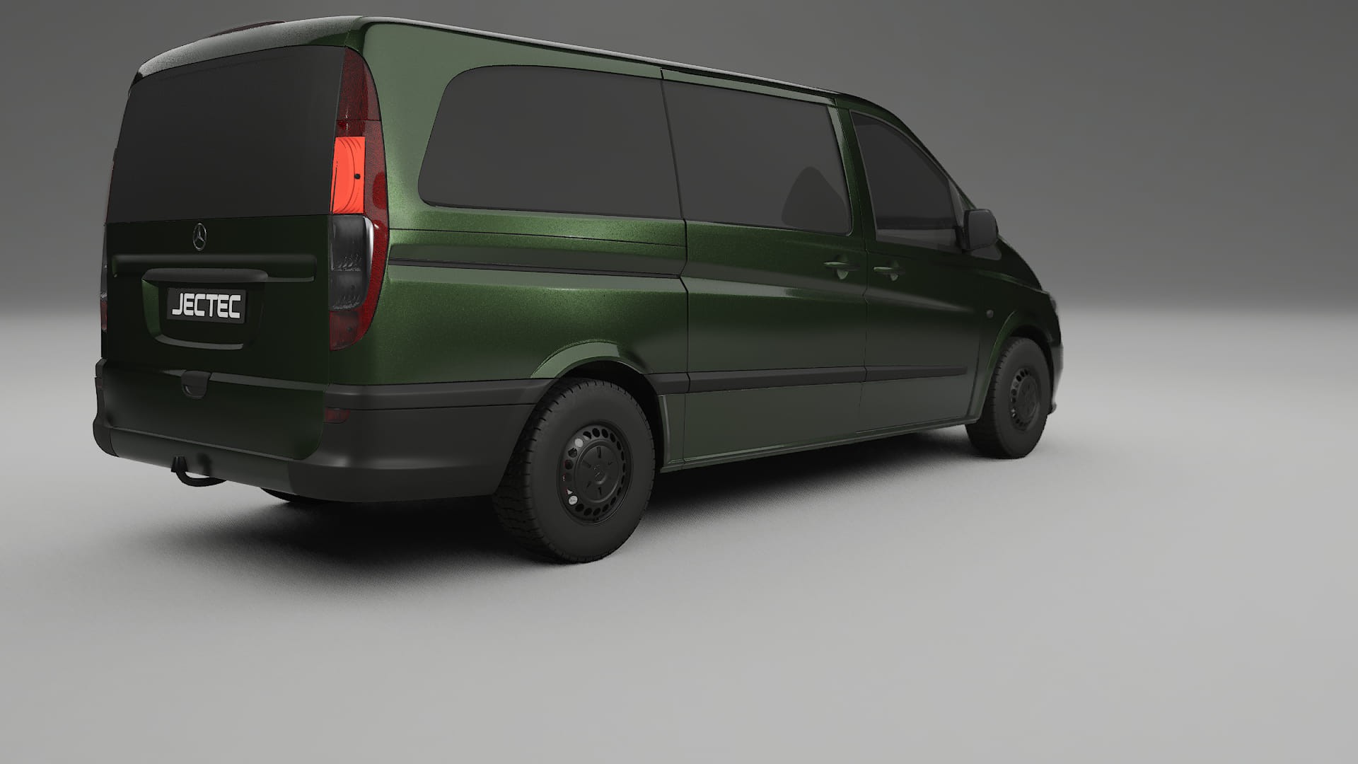 Mercedes Vito Short W639 facelift LCI TPU Paint Protection Film | LAGOON Color Change PPF Full Pre-Cut Kit