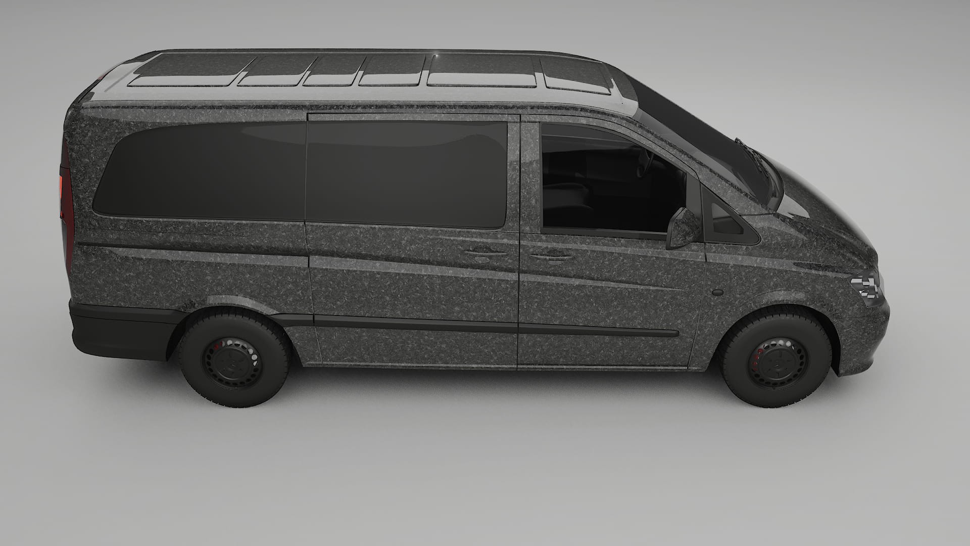 Mercedes Vito Short W639 facelift LCI TPU Paint Protection Film | FORGED S Color Change PPF Full Pre-Cut Kit