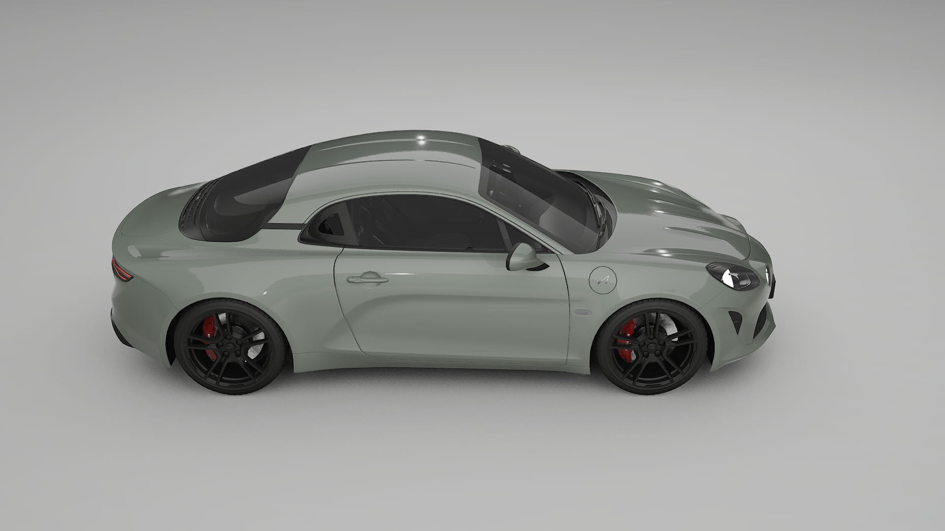 Renault Alpine A110 TPU Paint Protection Film | SLATE Color Change PPF Full Pre-Cut Kit