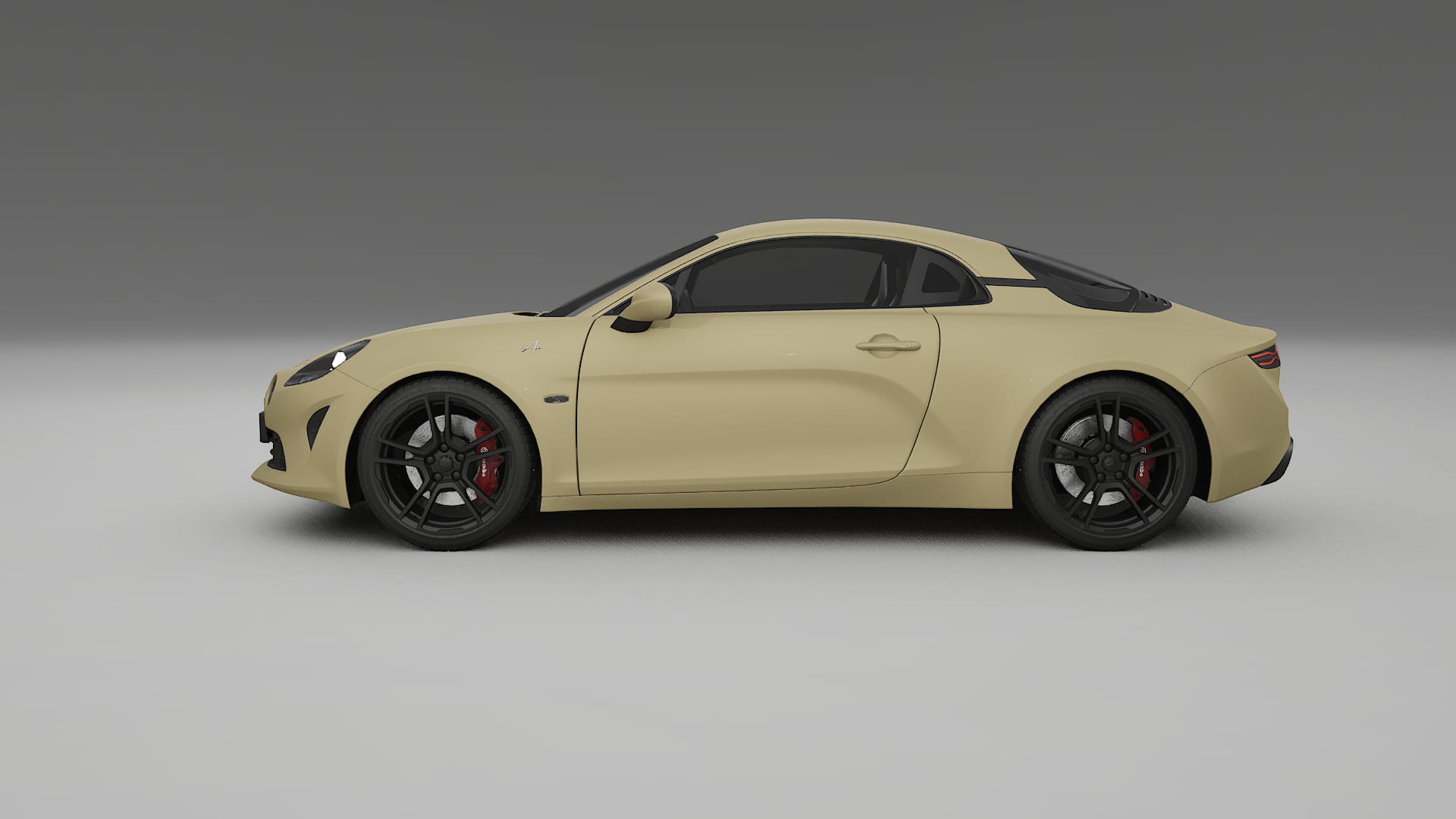 Renault Alpine A110 TPU Paint Protection Film | SAND Color Change PPF Full Pre-Cut Kit