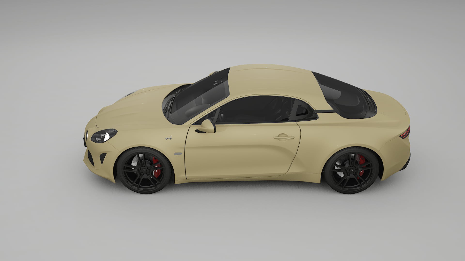 Renault Alpine A110 TPU Paint Protection Film | SAND Color Change PPF Full Pre-Cut Kit