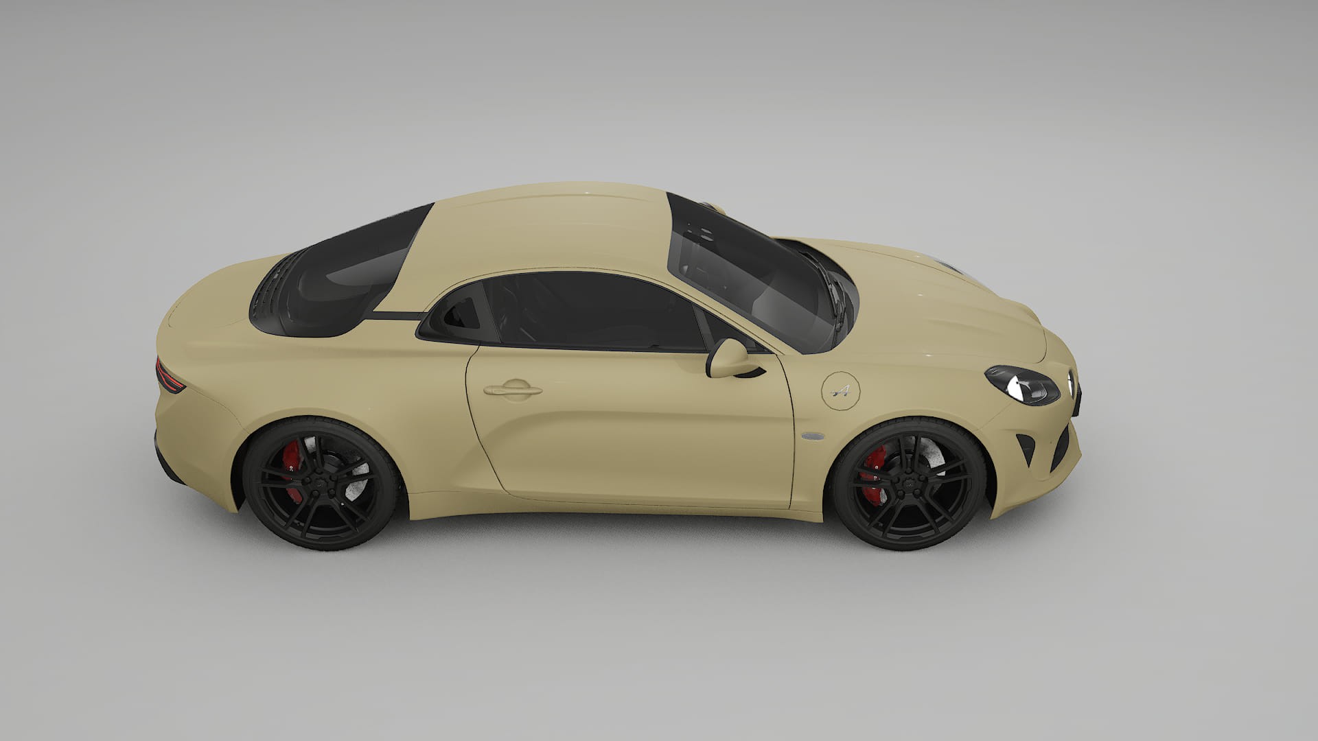 Renault Alpine A110 TPU Paint Protection Film | SAND Color Change PPF Full Pre-Cut Kit