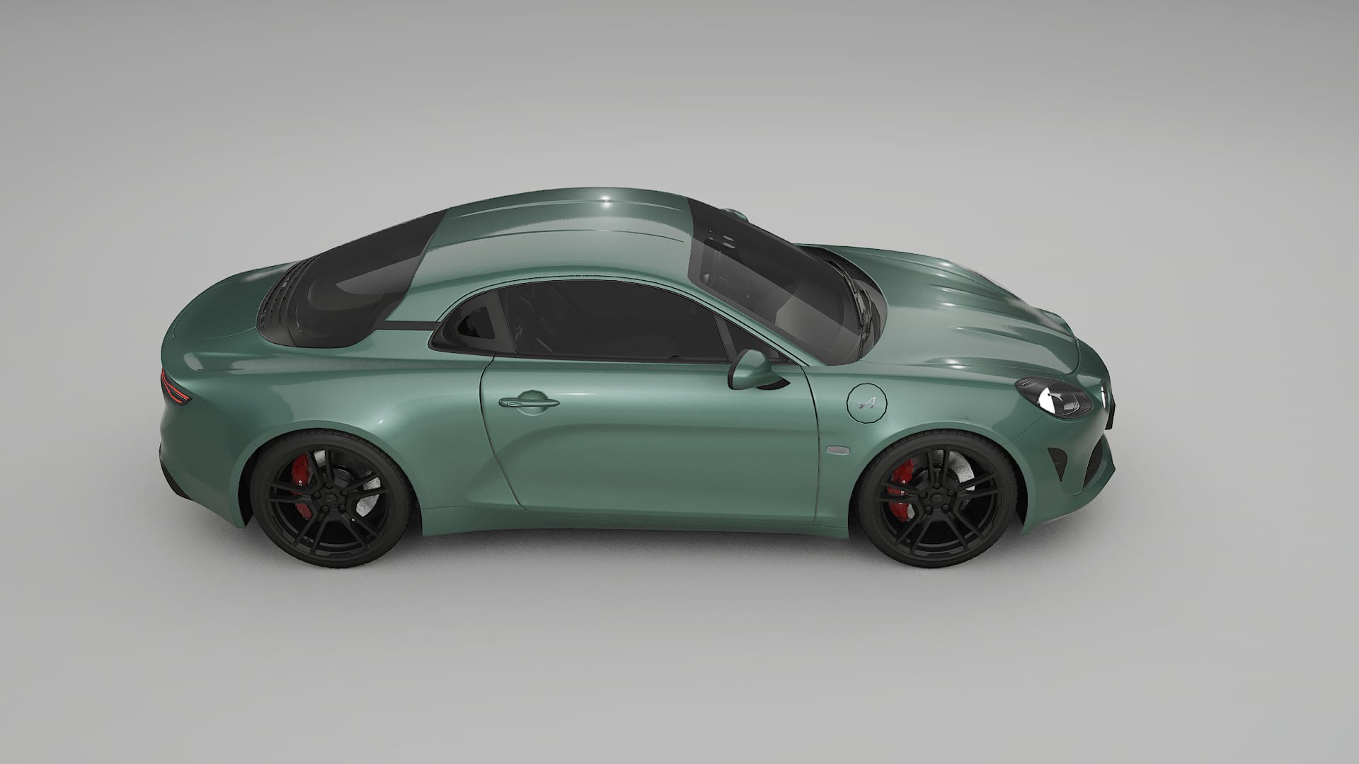 Renault Alpine A110 TPU Paint Protection Film | EVERGREEN Color Change PPF Full Pre-Cut Kit