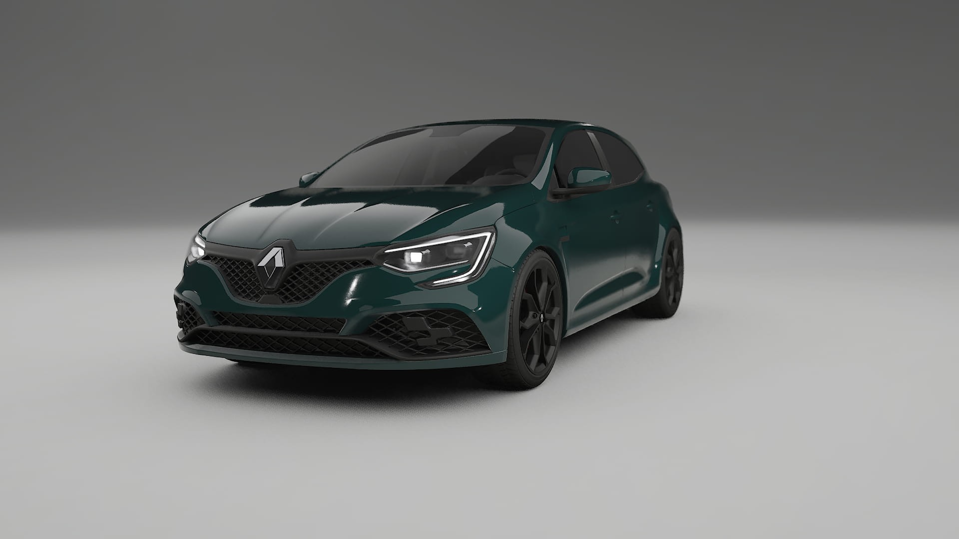 Renault Megane RS IV TPU Paint Protection Film | INFERNO Color Change PPF Full Pre-Cut Kit