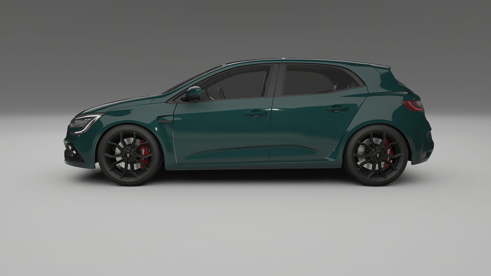 Renault Megane RS IV TPU Paint Protection Film | INFERNO Color Change PPF Full Pre-Cut Kit