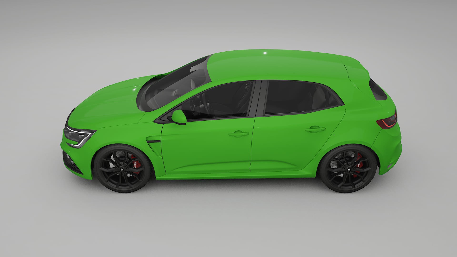 Renault Megane RS IV TPU Paint Protection Film | VENOM Color Change PPF Full Pre-Cut Kit