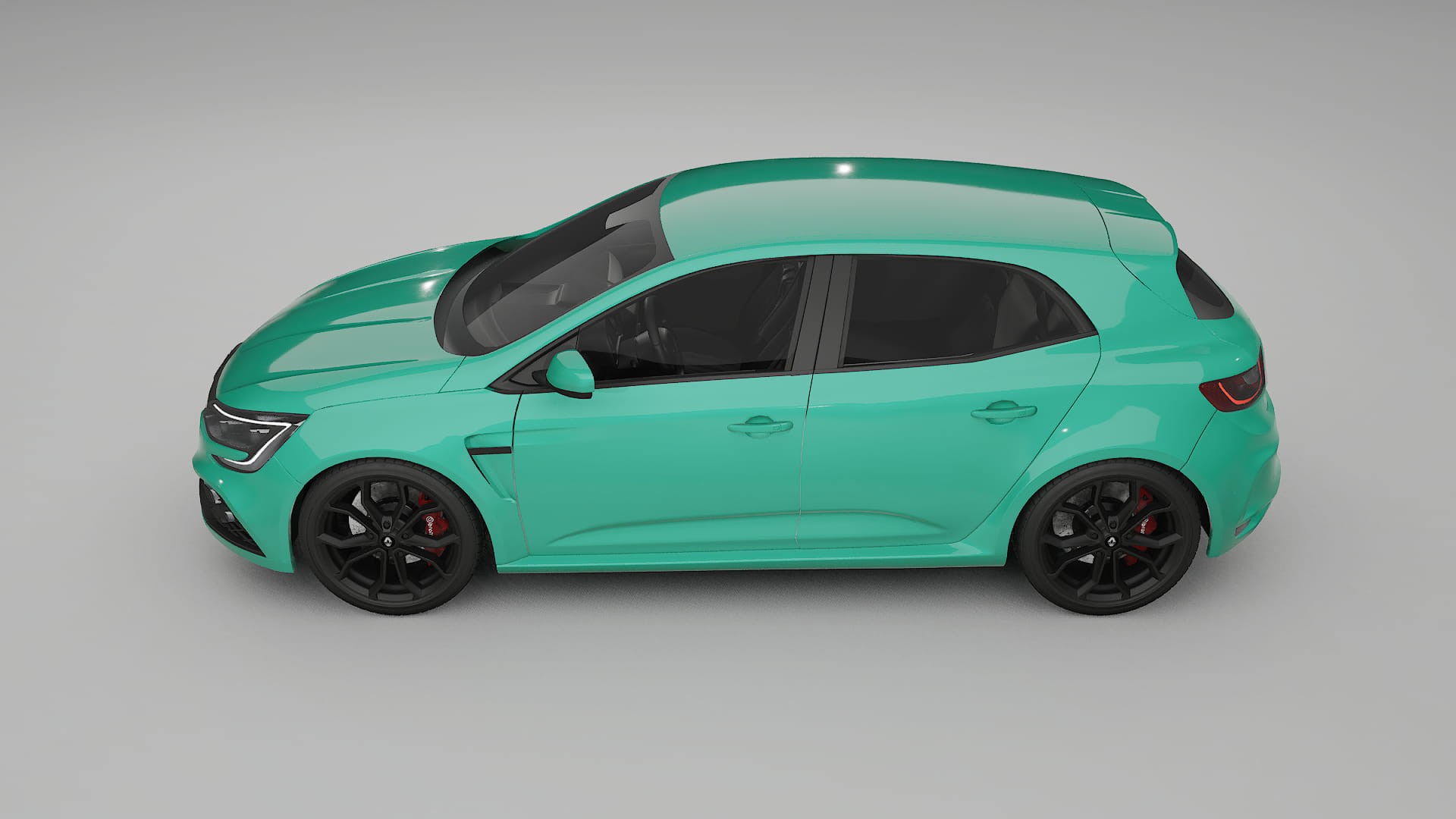 Renault Megane RS IV TPU Paint Protection Film | JEWEL Color Change PPF Full Pre-Cut Kit