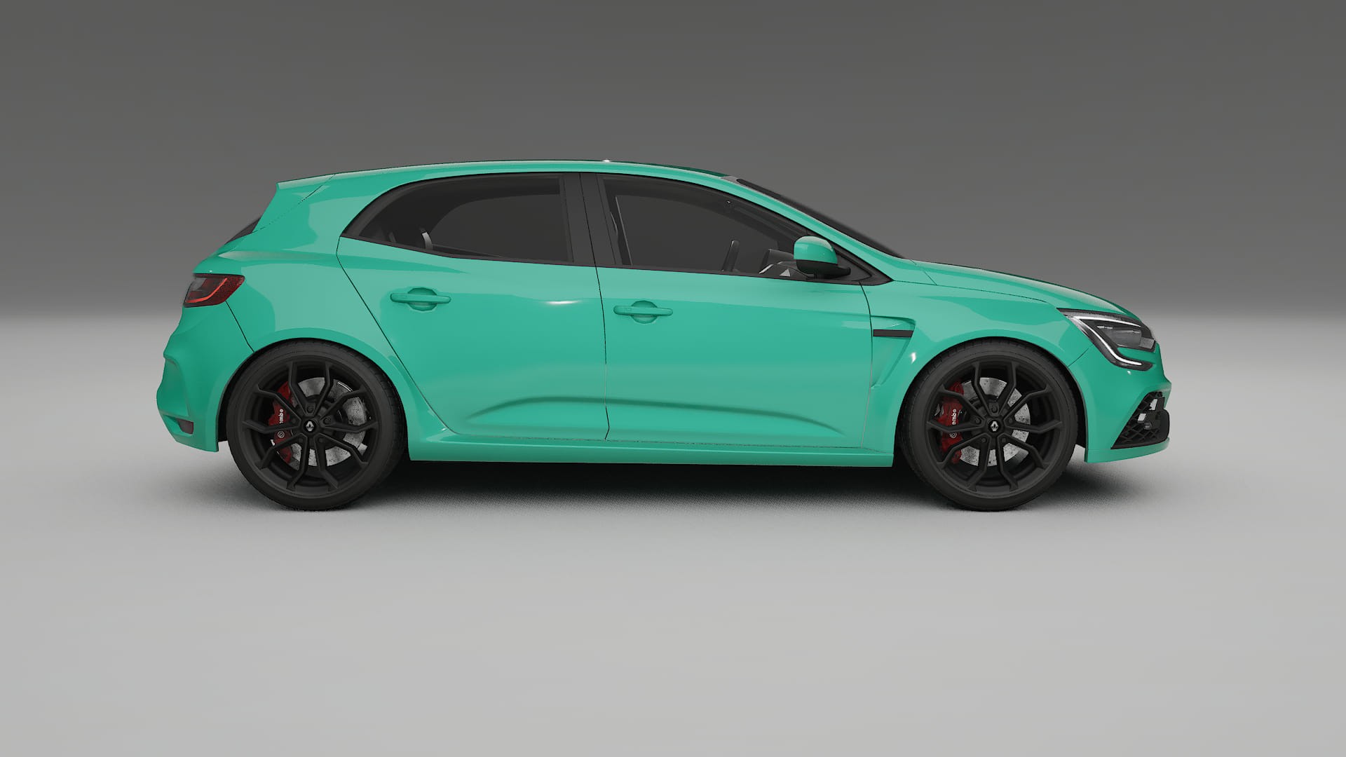 Renault Megane RS IV TPU Paint Protection Film | JEWEL Color Change PPF Full Pre-Cut Kit