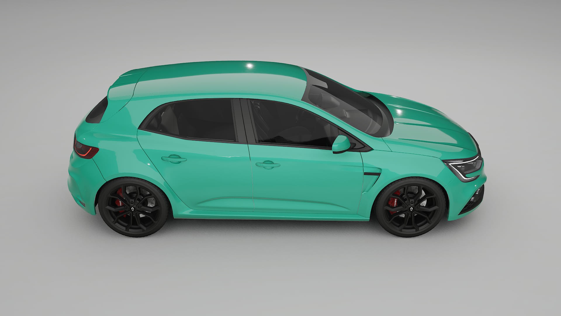 Renault Megane RS IV TPU Paint Protection Film | JEWEL Color Change PPF Full Pre-Cut Kit