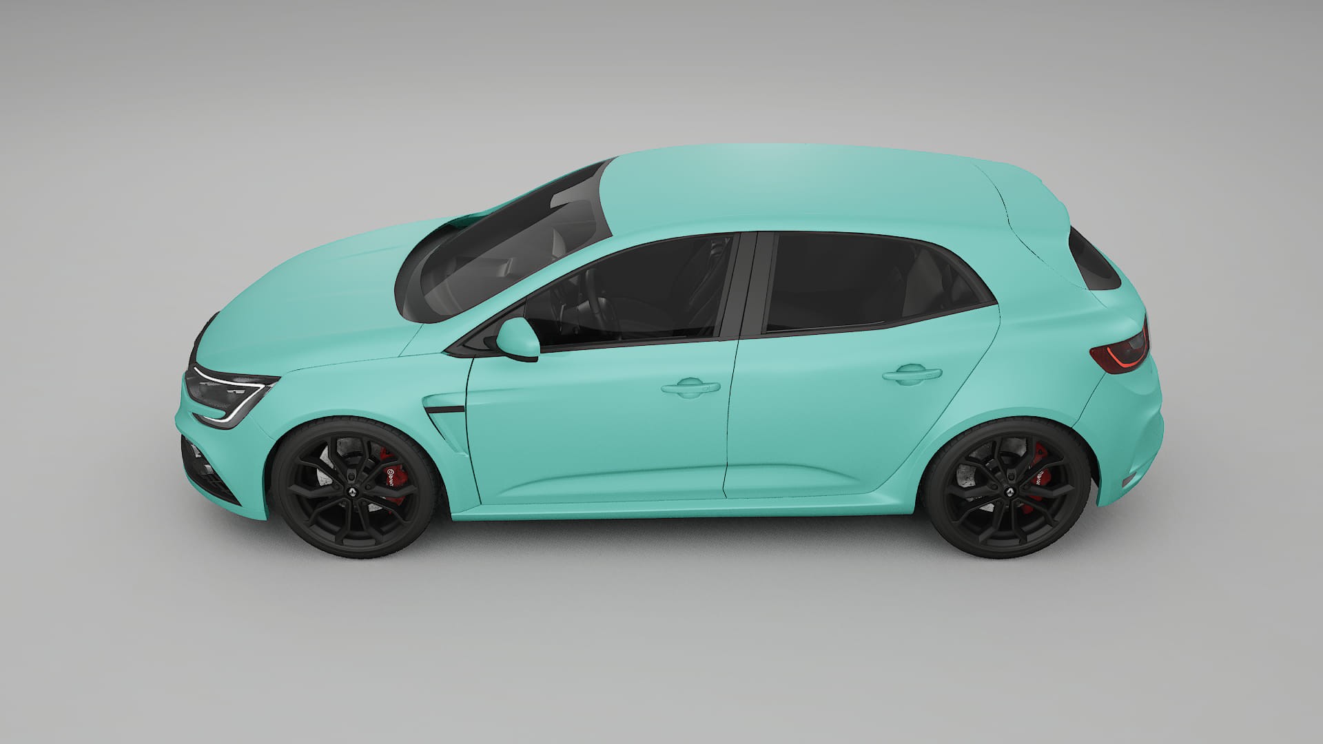 Renault Megane RS IV TPU Paint Protection Film | FROST Color Change PPF Full Pre-Cut Kit