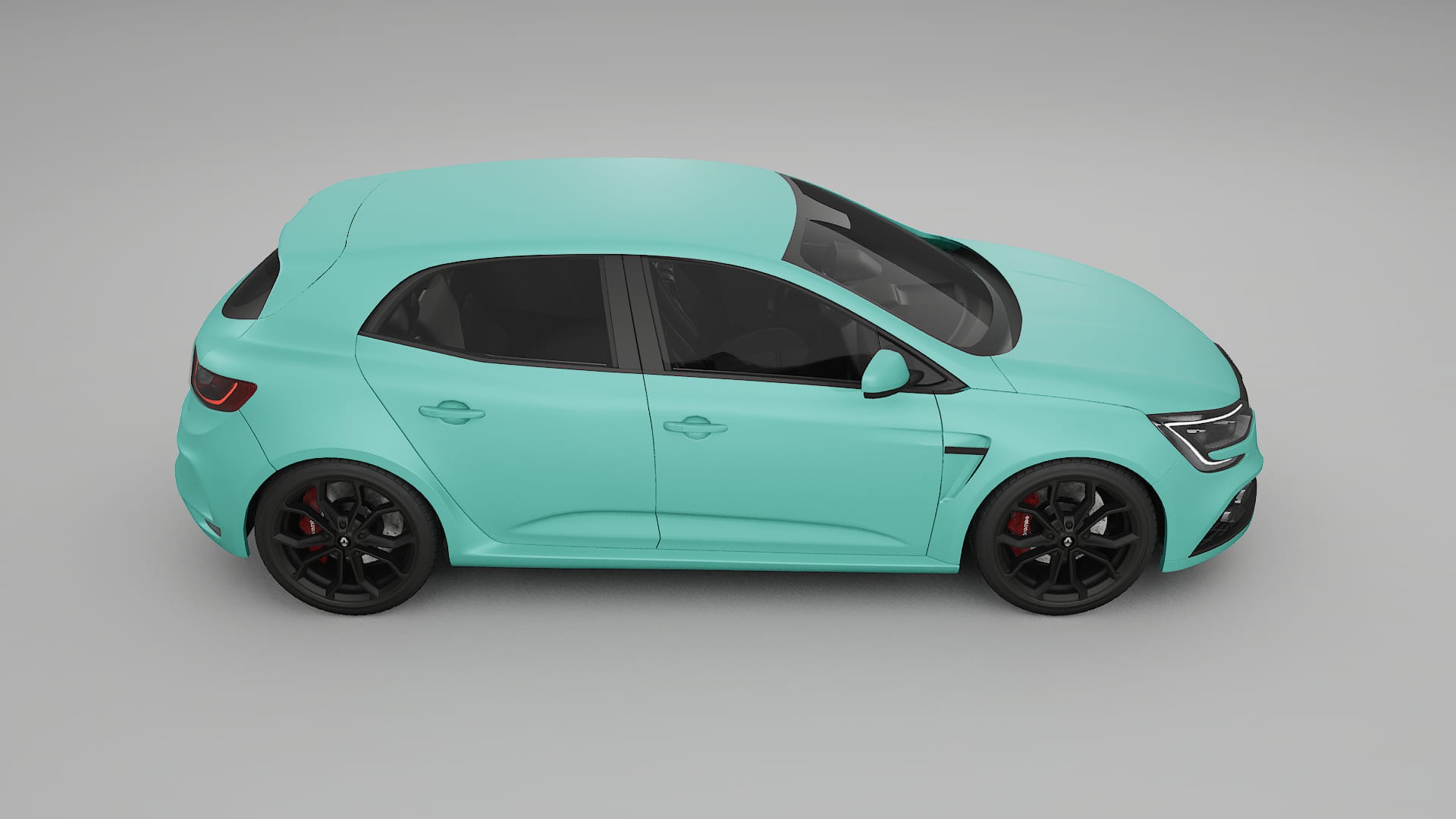 Renault Megane RS IV TPU Paint Protection Film | FROST Color Change PPF Full Pre-Cut Kit