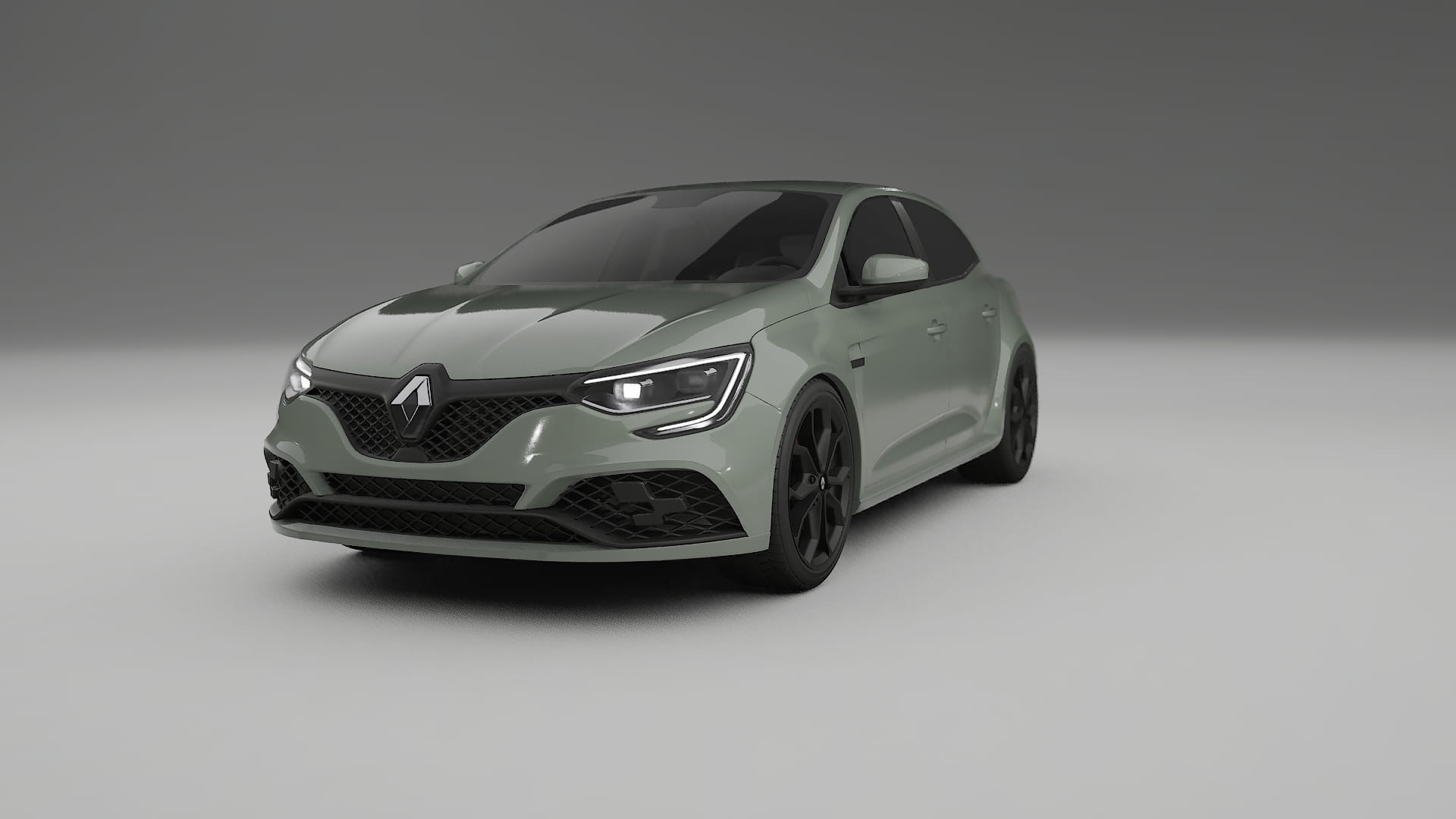 Renault Megane RS IV TPU Paint Protection Film | SLATE Color Change PPF Full Pre-Cut Kit